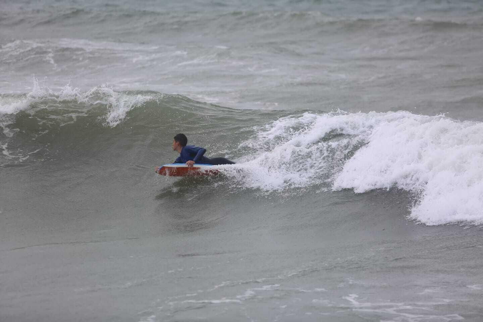 El temporal de lluvia y viento en Málaga