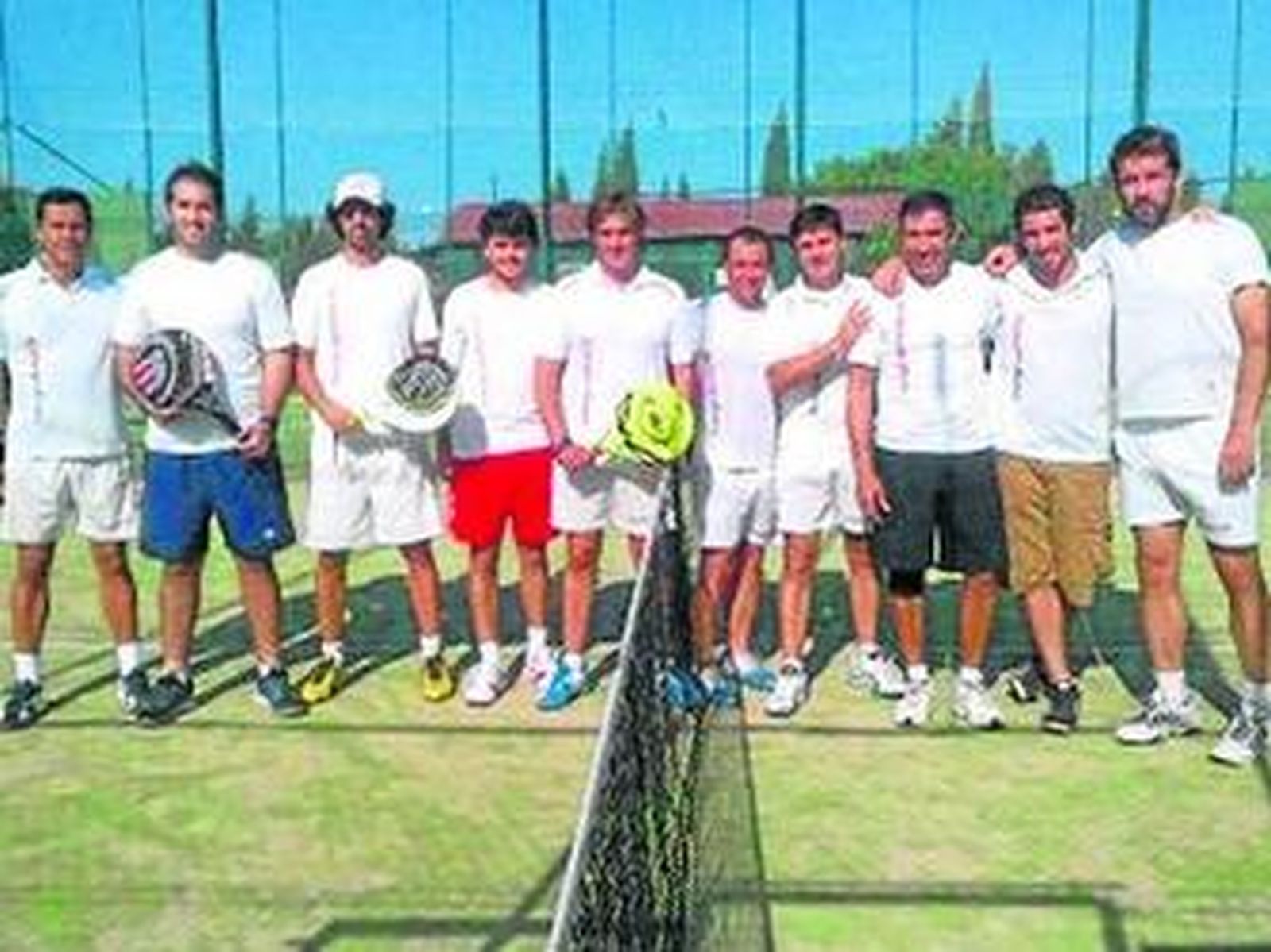 Los jugadores del Estudillo Riladent Gestisur.