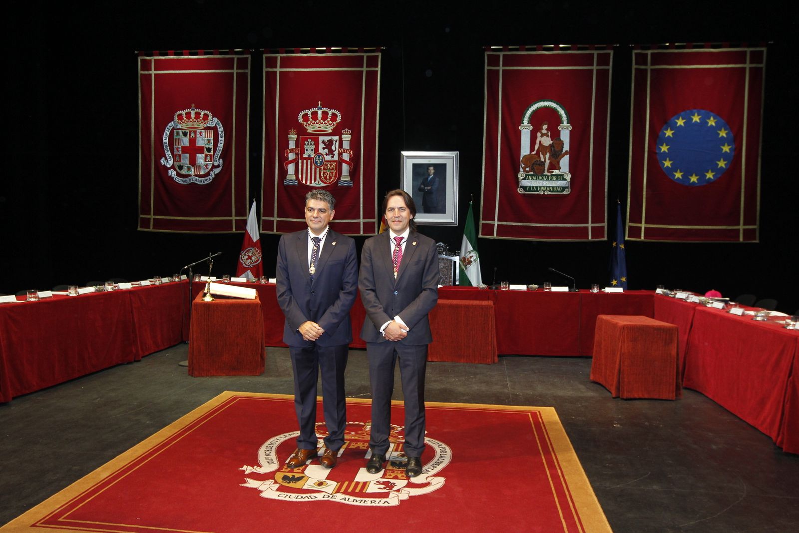 Fotogalería Pleno Constitución Ayuntamiento de Almería