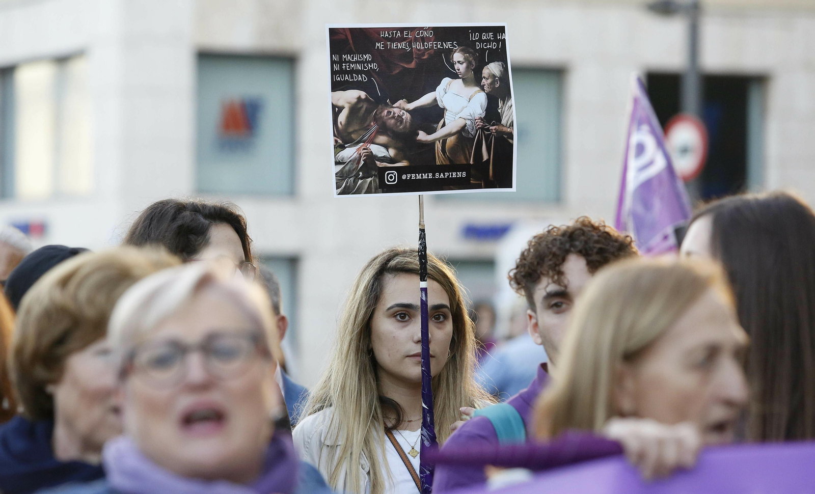 Las fotos de la manifestación del 8M en Málaga