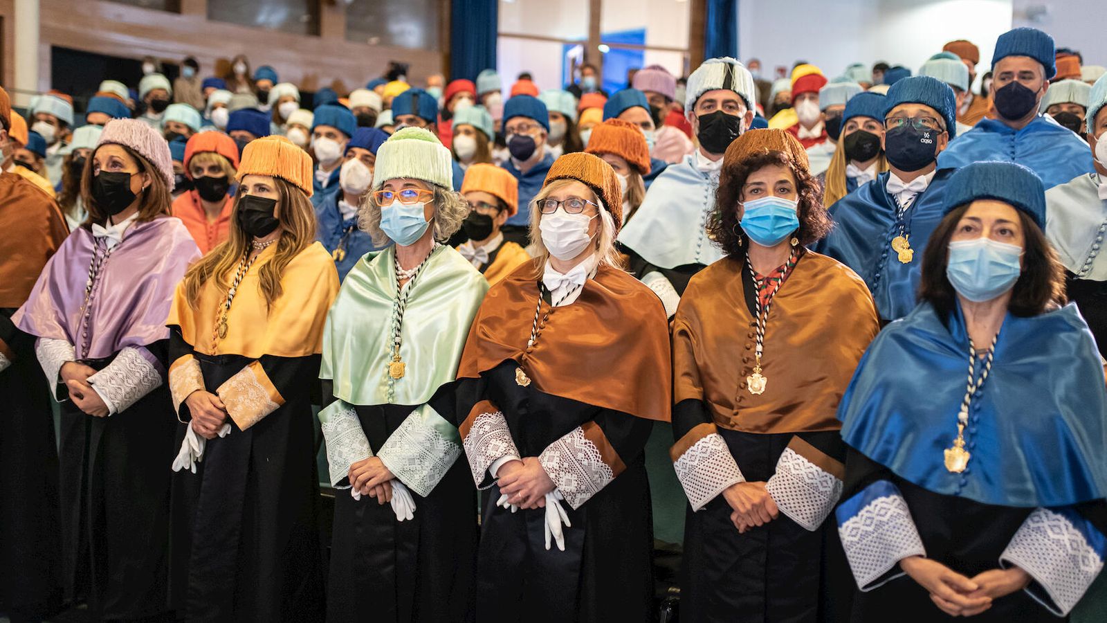 Imagen del acto celebrado esta mañana en la Universidad de Huelva con motivo del 3-M.