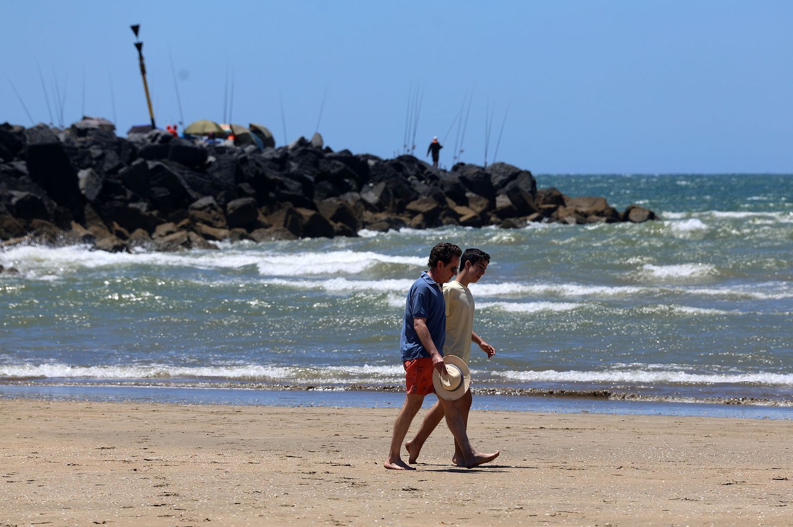 Imágenes veraniegas en Punta Umbría y en las playas de El Portil y La Bota