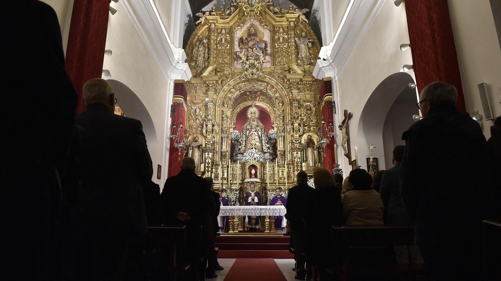 Interior de la Capilla de los Marineros.