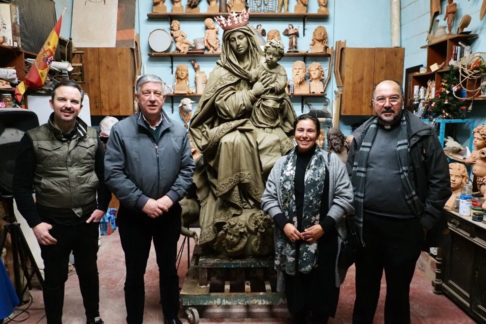 La Virgen del Carmen tendrá su propio monumento en Mazagón La Virgen del Carmen tendrá su propio monumento en Mazagón