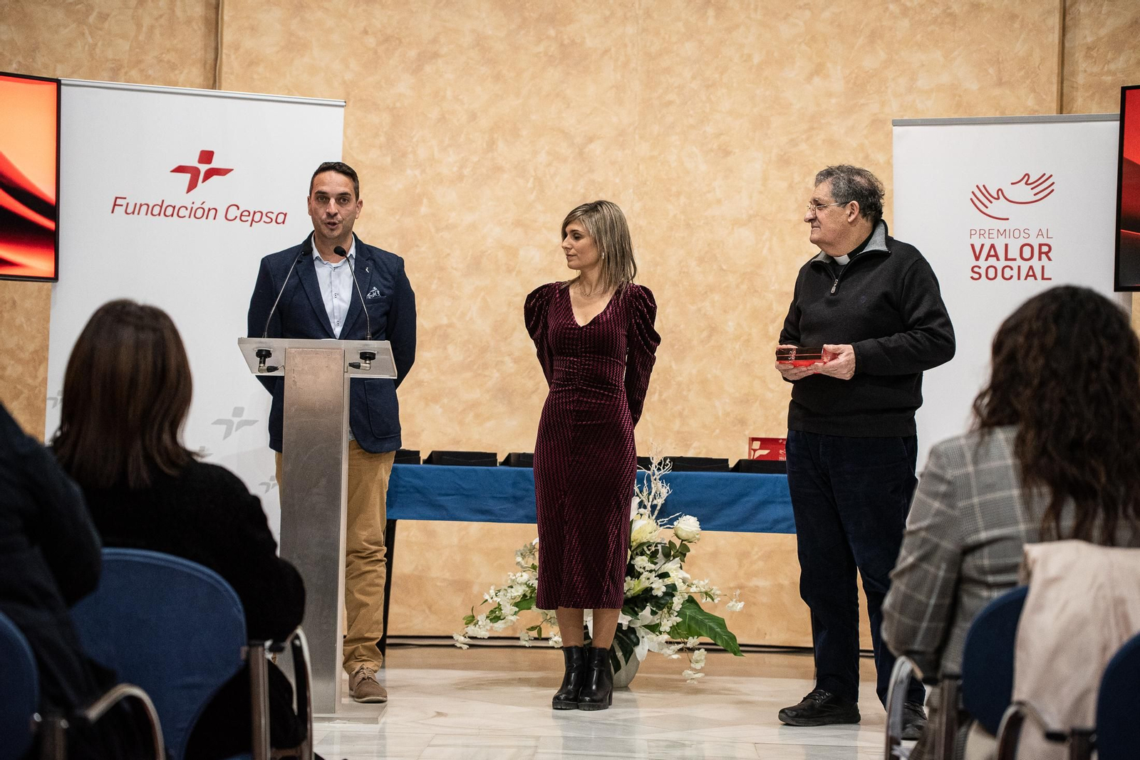 Imágenes de  la entrega de Premios al Valor Social 2022 de la Fundación Cepsa