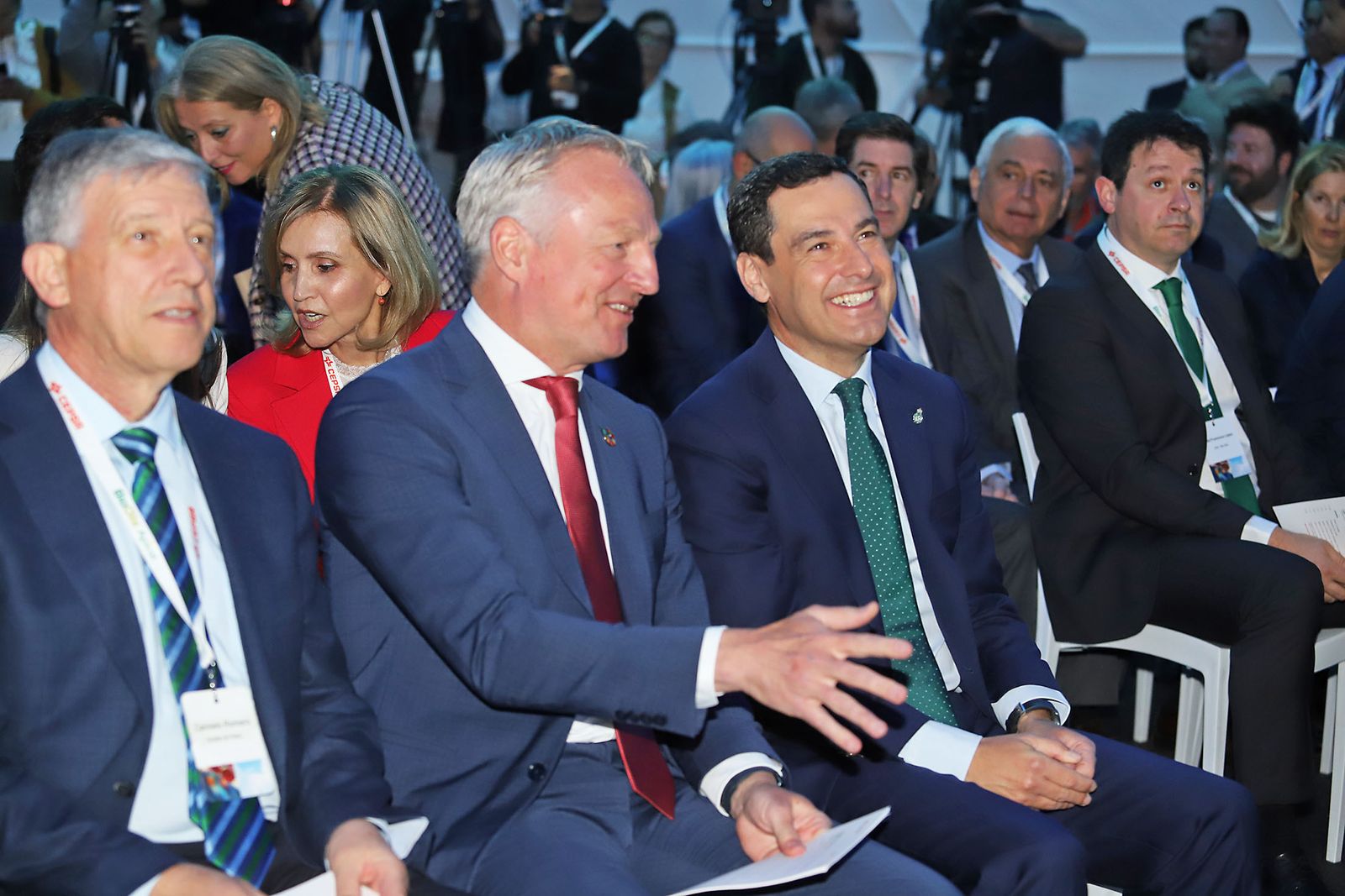 Presentación de la nueva planta de biocombustibles de segunda generación  de Cepsa en Palos de la Frontera (Huelva)