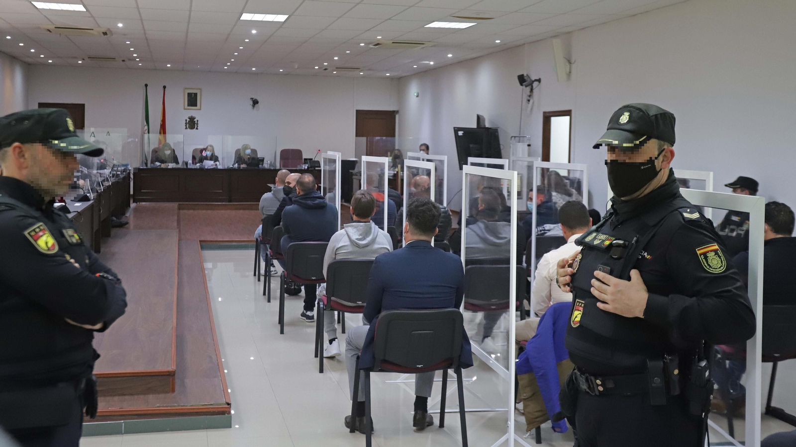 Macrojuicio de los Castaña en la sección de Algeciras en la Audiencia Provincial.