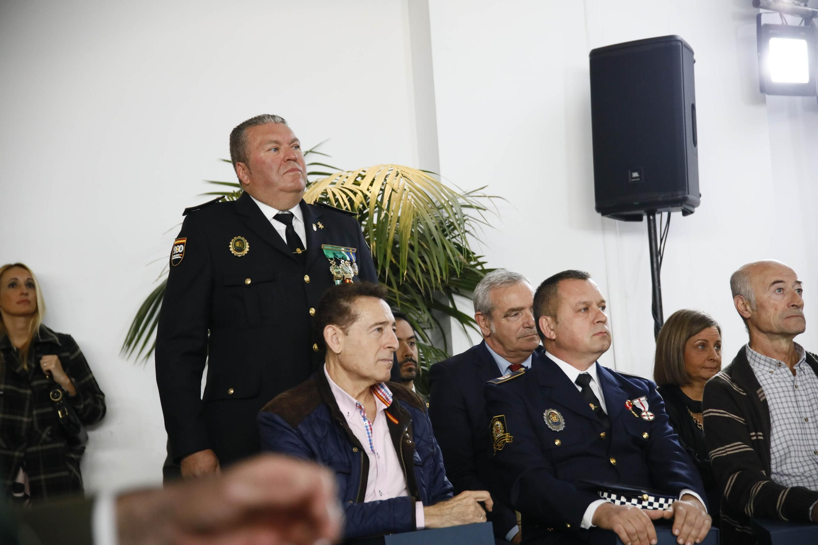 Las imágenes del acto institucional de la Policía Local de Almería con motivo de la festividad de su patrón, San Esteban