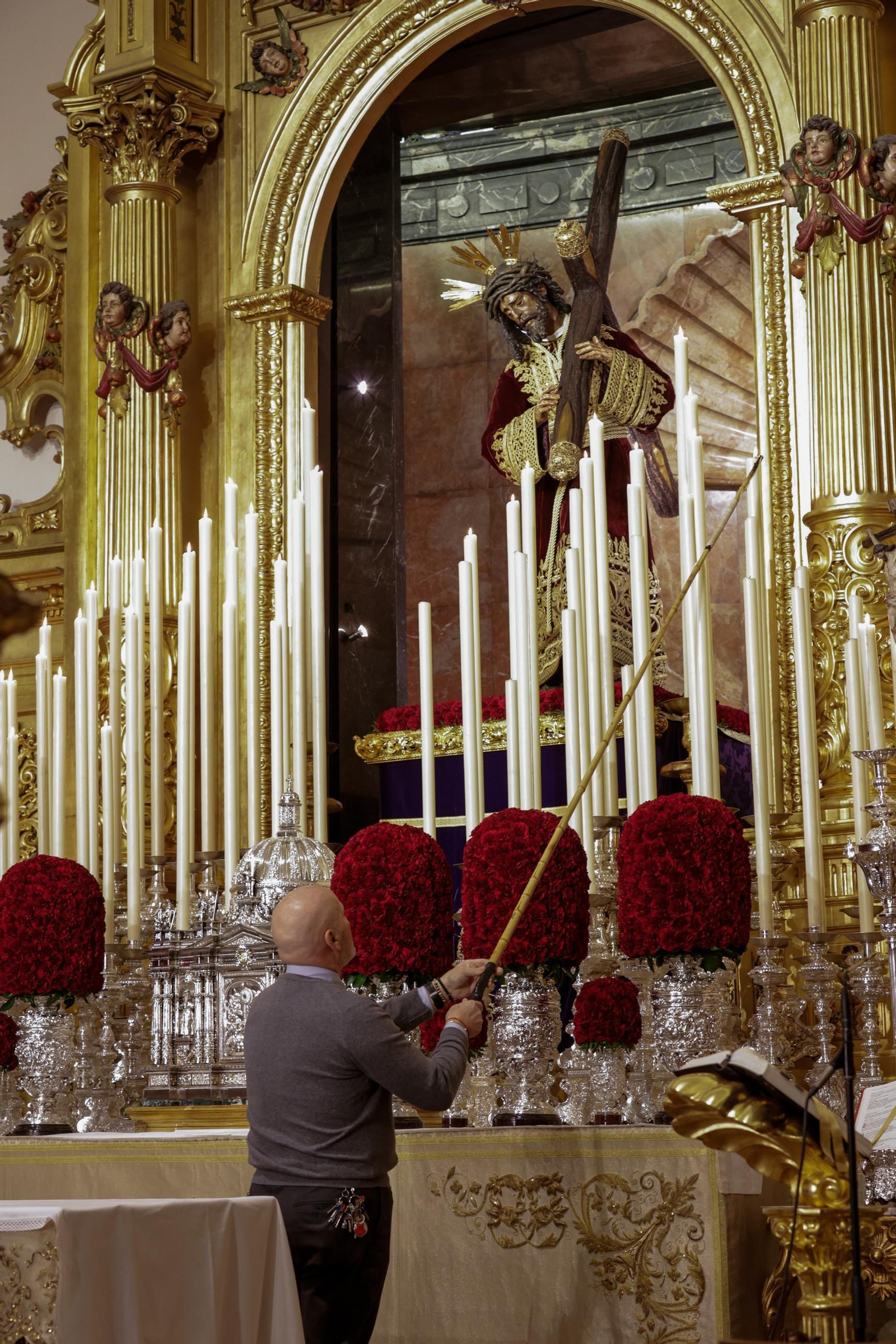 Fotos del quinario del señor del Gran Poder