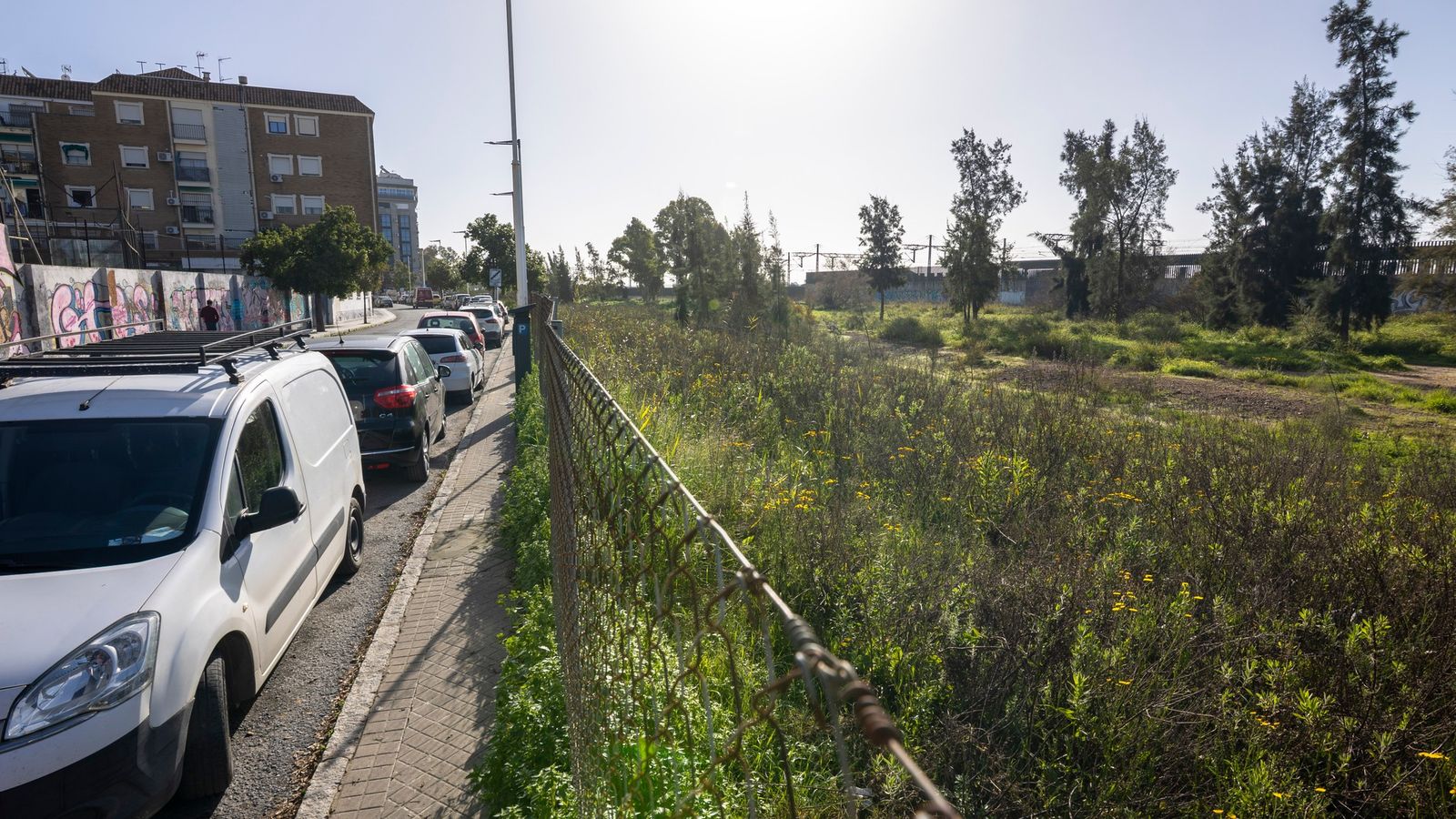 Zona en de El Matadero donde se van a llevar a cabo las actuaciones urbanísticas.