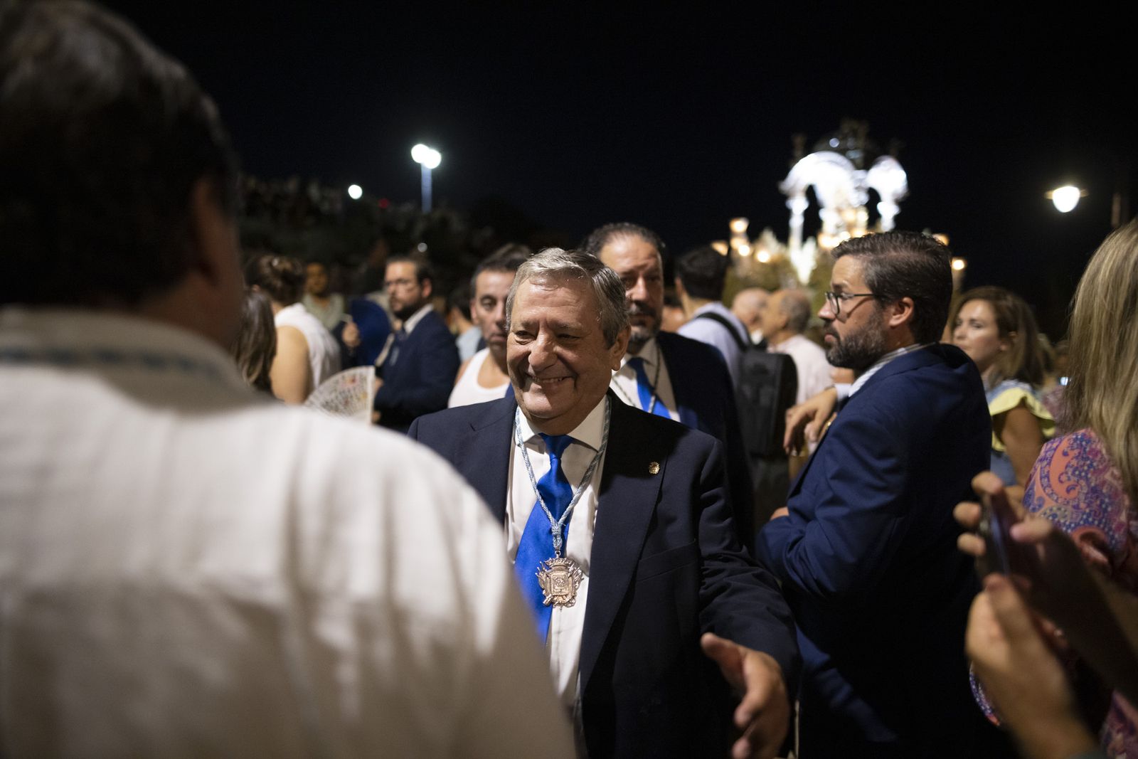 Imágenes de la recogida de la Virgen de la Cinta 2022