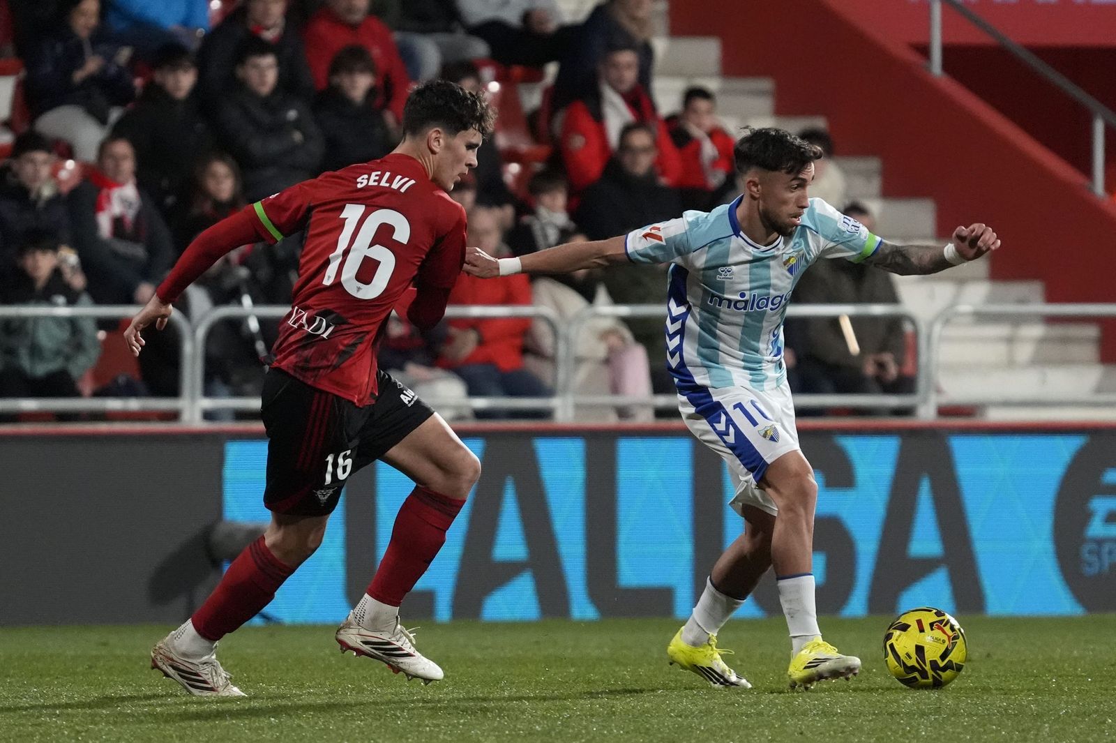 El Mirandés-Málaga CF, en fotos