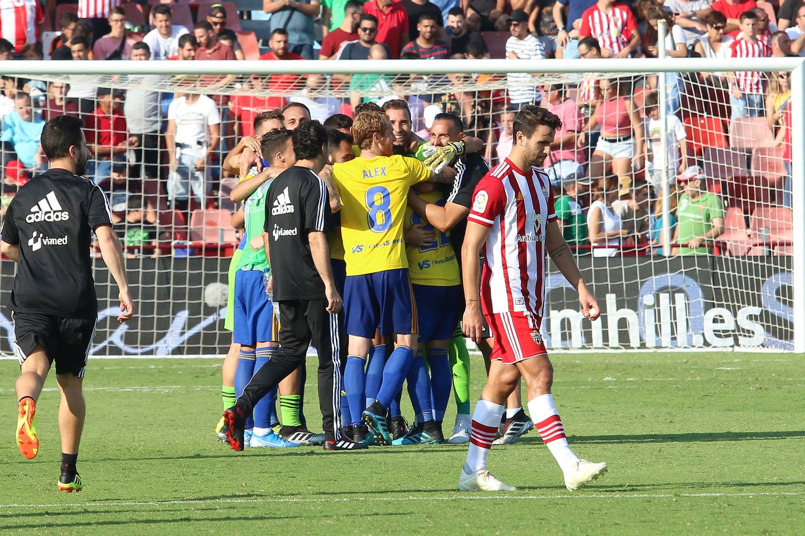 Las imágenes del UD ALMERÍA-CÁDIZ CF