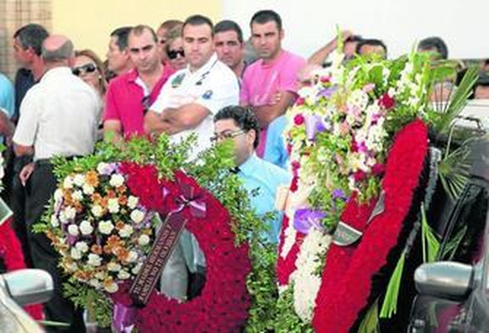 Despedida de las víctimas del accidente