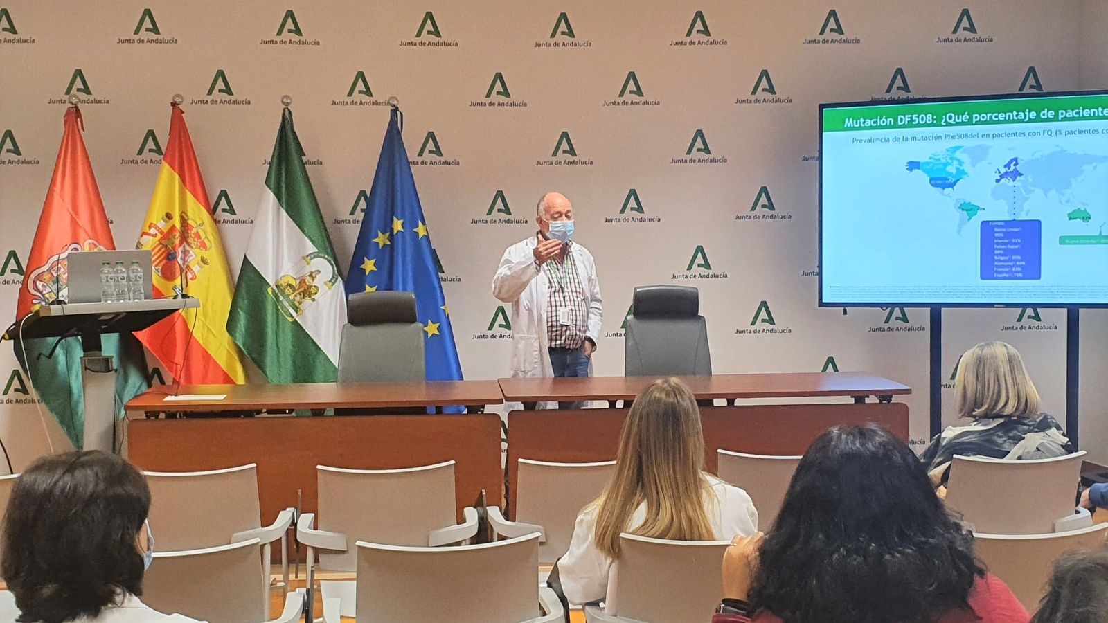 Renovación del equipo atención fibrosis quística del Clínico.