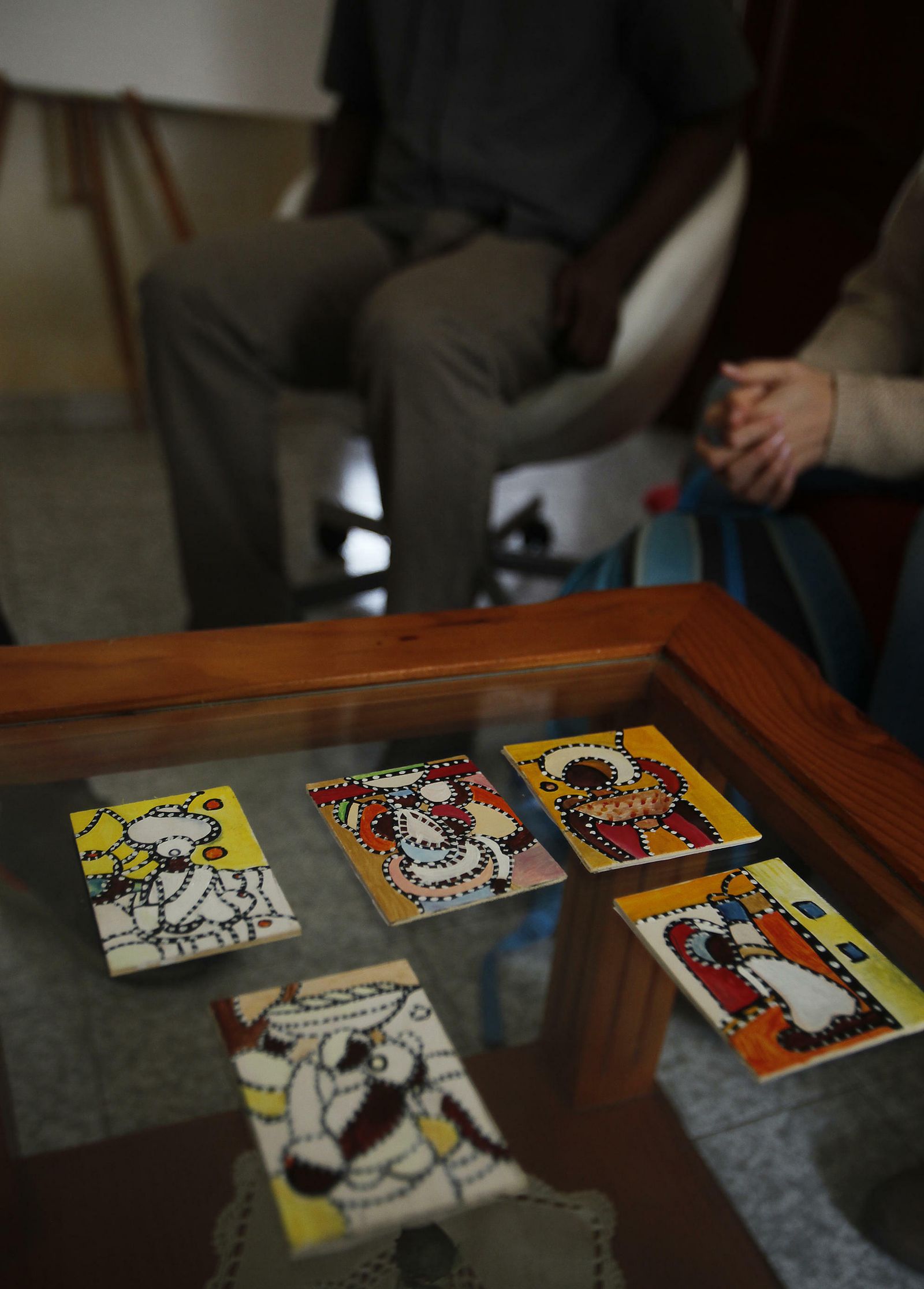 Los imanes de Paul, listos para su venta.