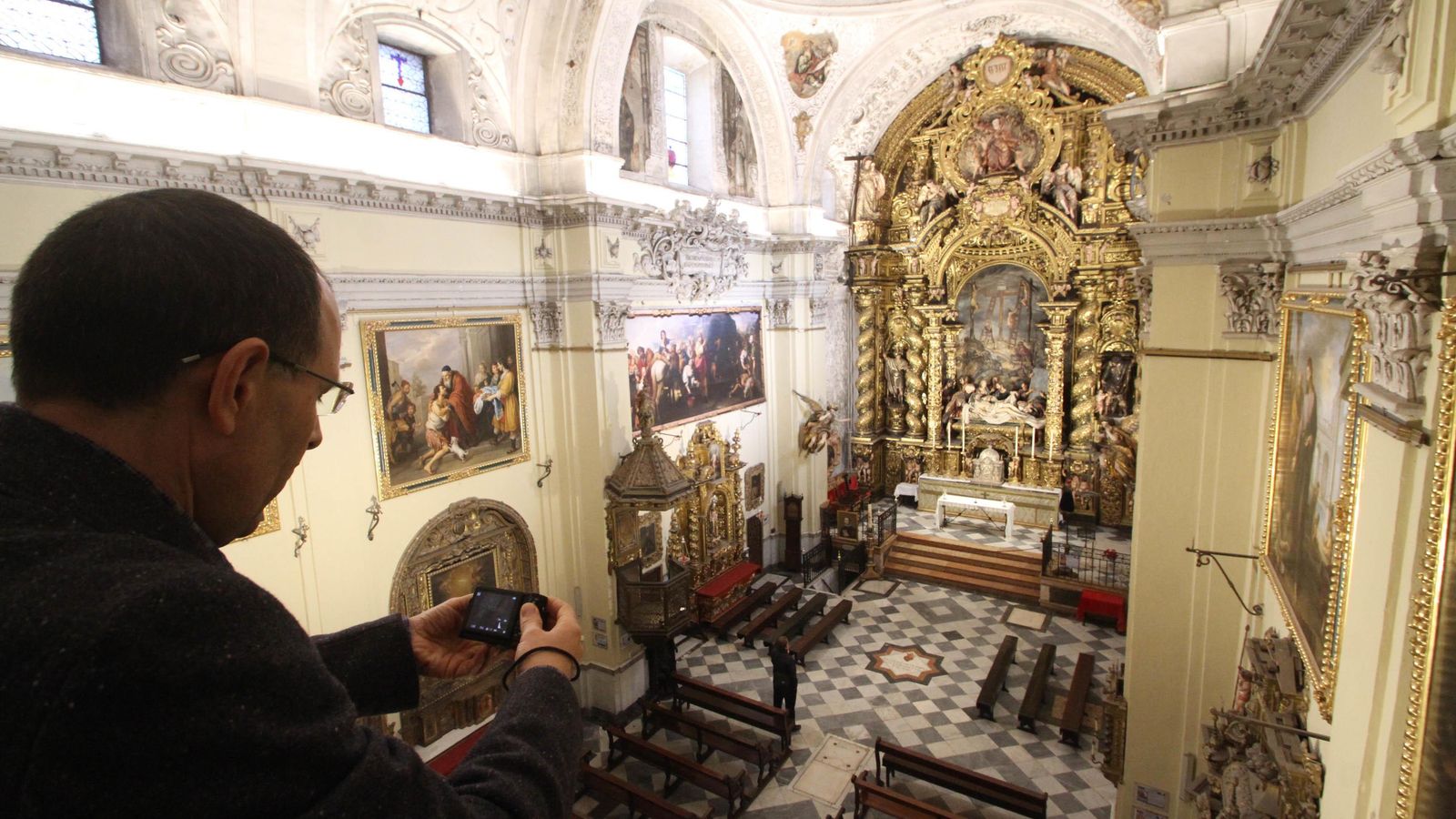 El Hospital de la Caridad, abierto al público en la Noche en Blanco.