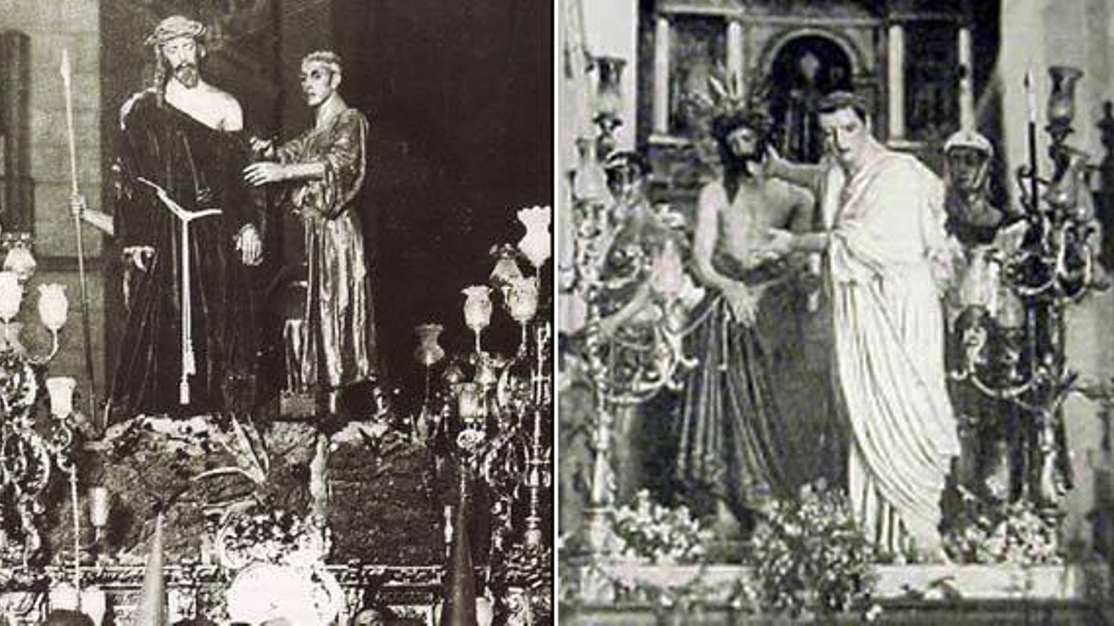 El Cristo del Santo Suplicio realizado por Castillo en 1925 para Málaga.