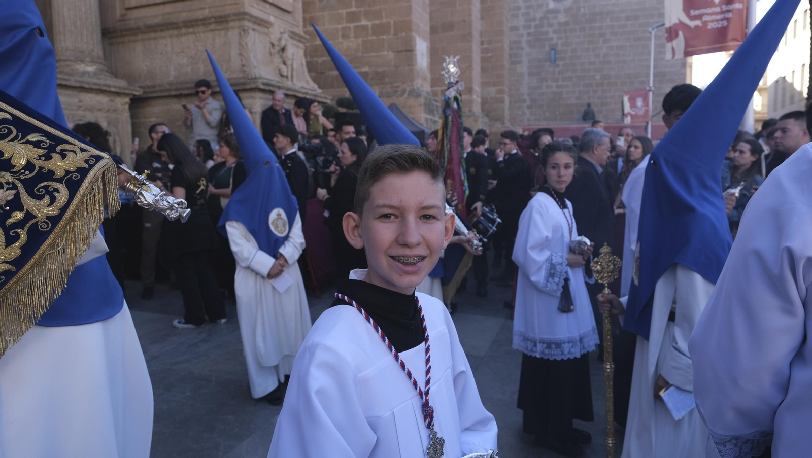 Prendimiento en la Semana Santa de Almería 2025