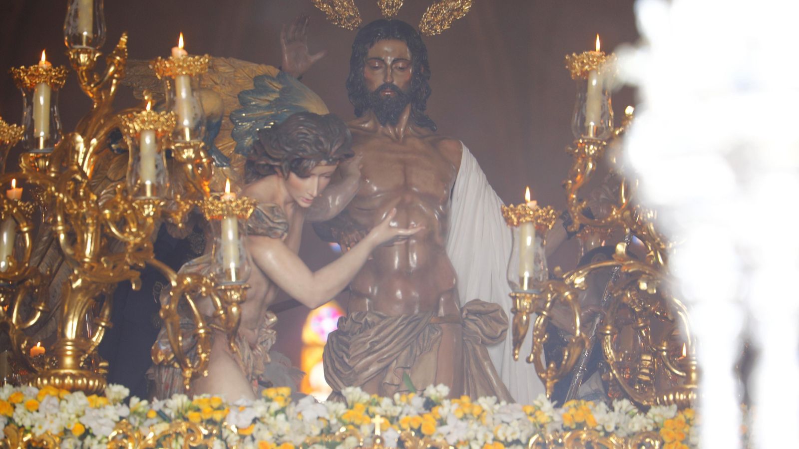 El Señor Resucitado, en el interior de Santa Marina. El Señor Resucitado, en el interior de Santa Marina.