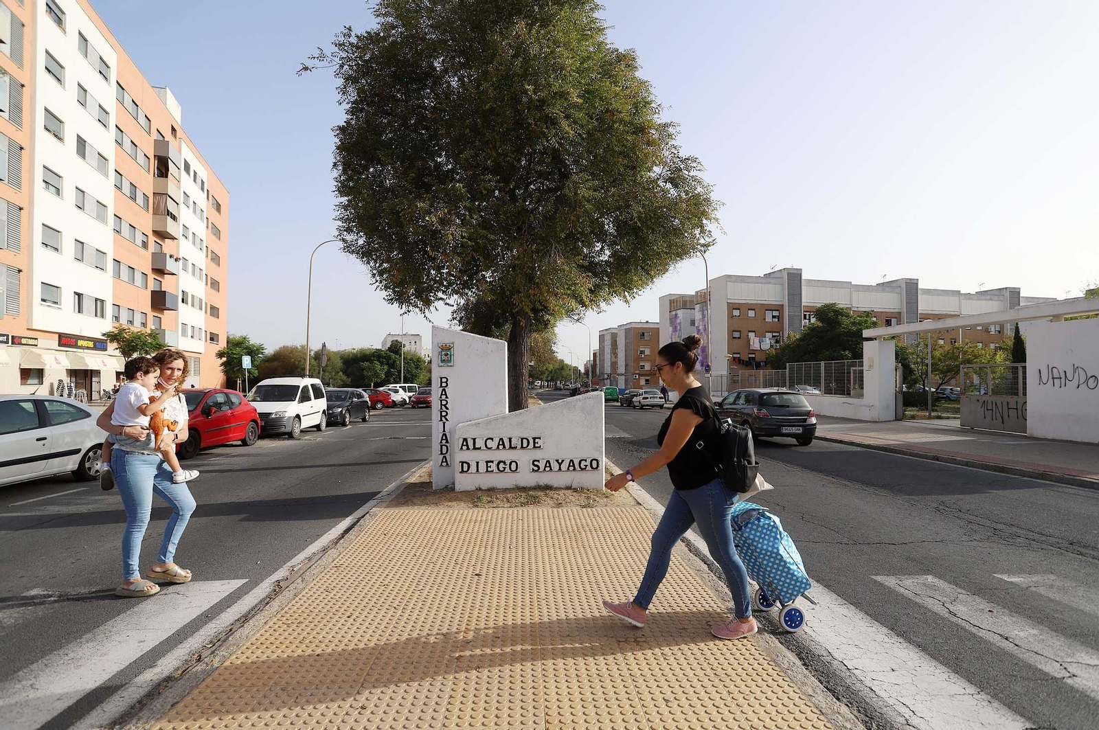 Imágenes de la barriada de El Torrejón