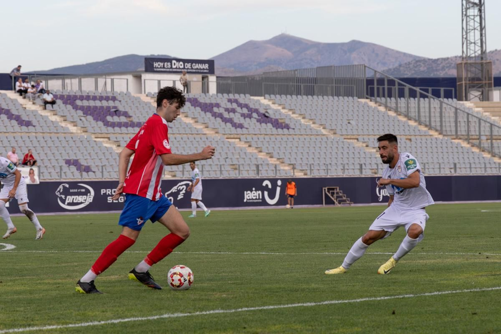 Partido Real Jaén CF contra CP Almería, en imágenes