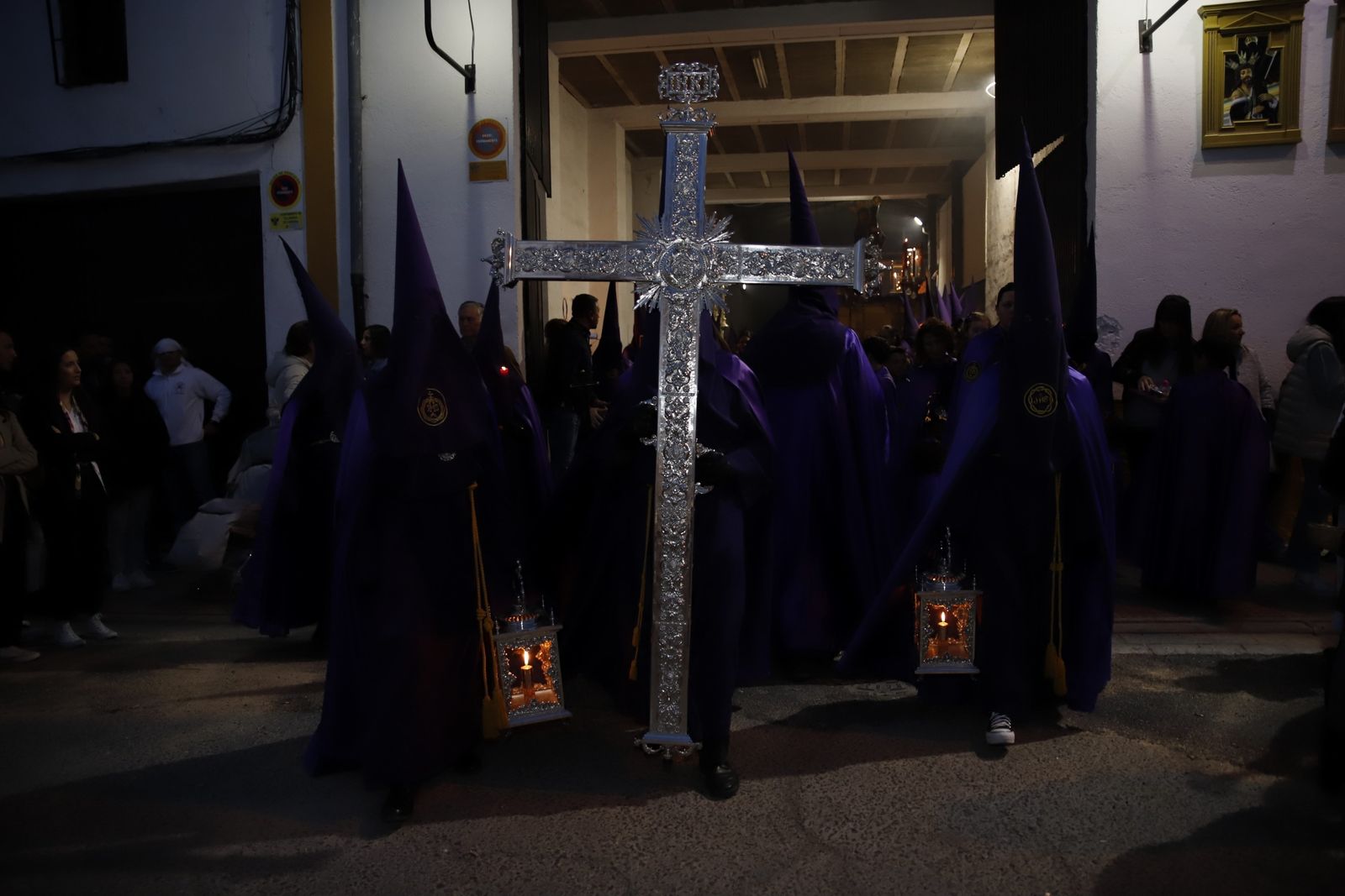 Miércoles Santo en Villanueva de Córdoba: La procesión del Santo Encuentro, en fotografías