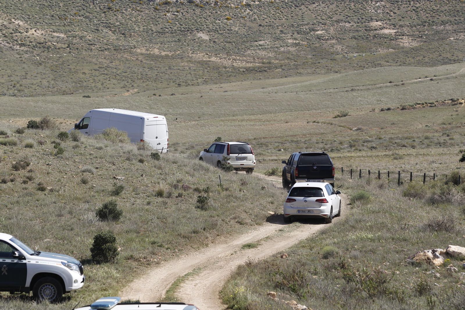 Registro en la finca donde ocultaron el cuerpo de Gabriel