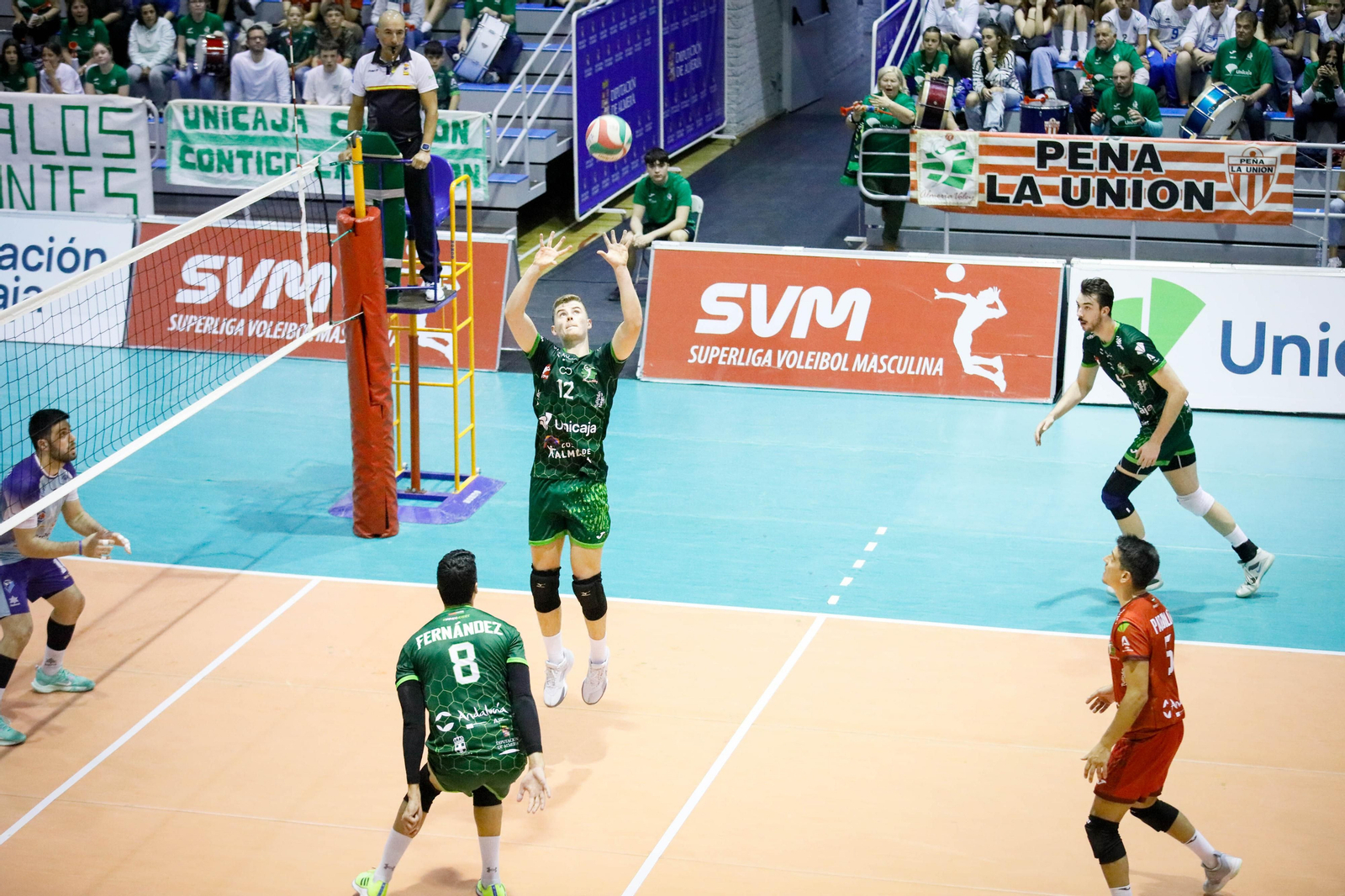 Imágenes del partido entre Unicaja Almería y Grupo Herce Soria