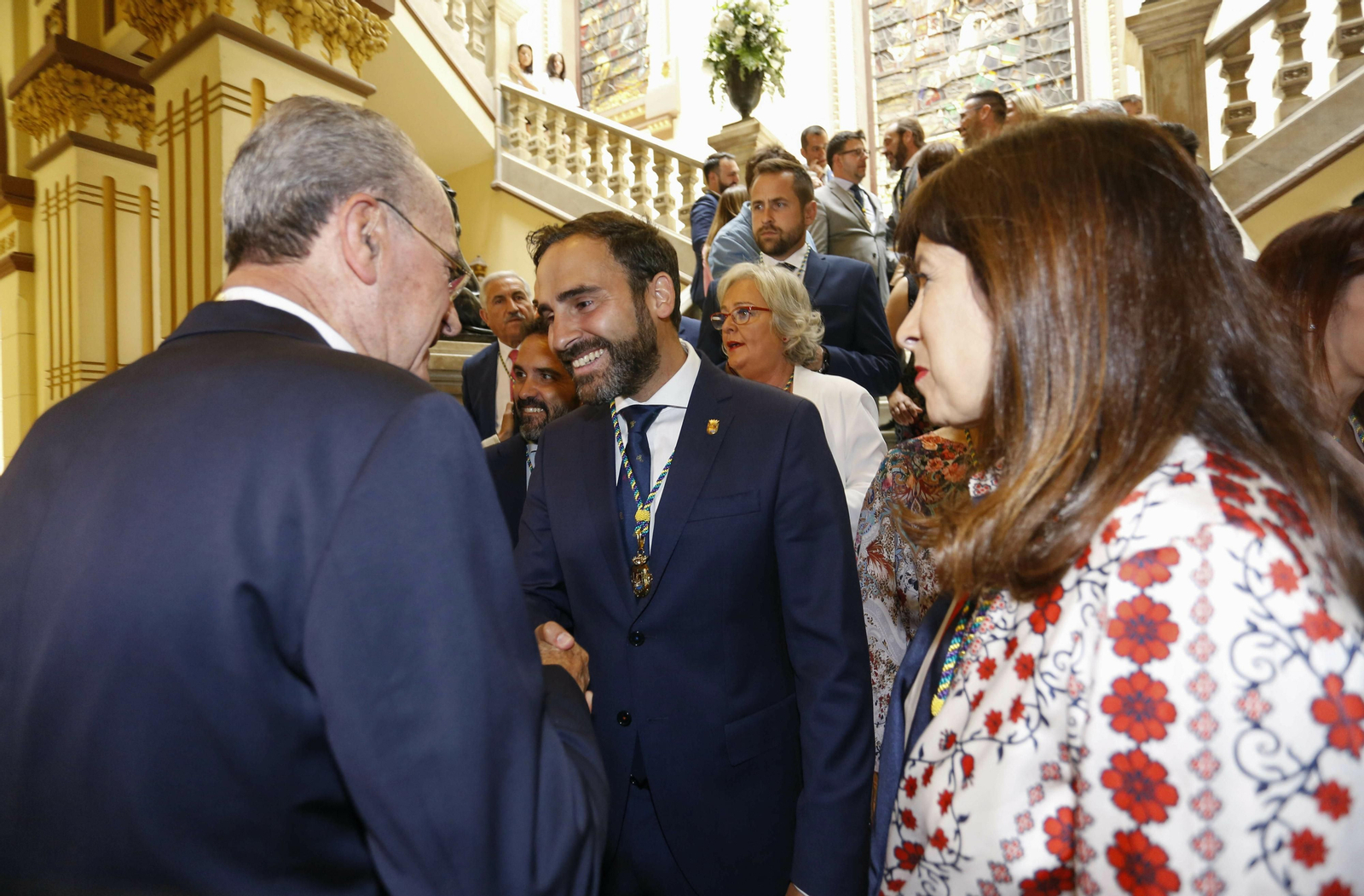 Las fotos de la constitución del Ayuntamiento de Málaga