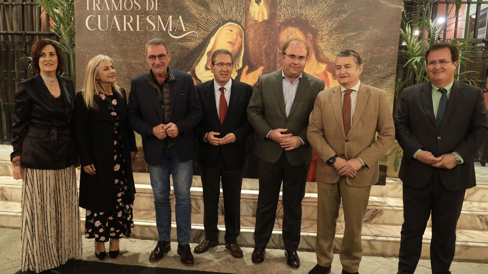 Charo Padilla, Patricia del Pozo, Carlos Herrera, Antonio Pulido, Carlos Navarro Antolín, Antonio Sanz y Juan Carlos Cabrera.