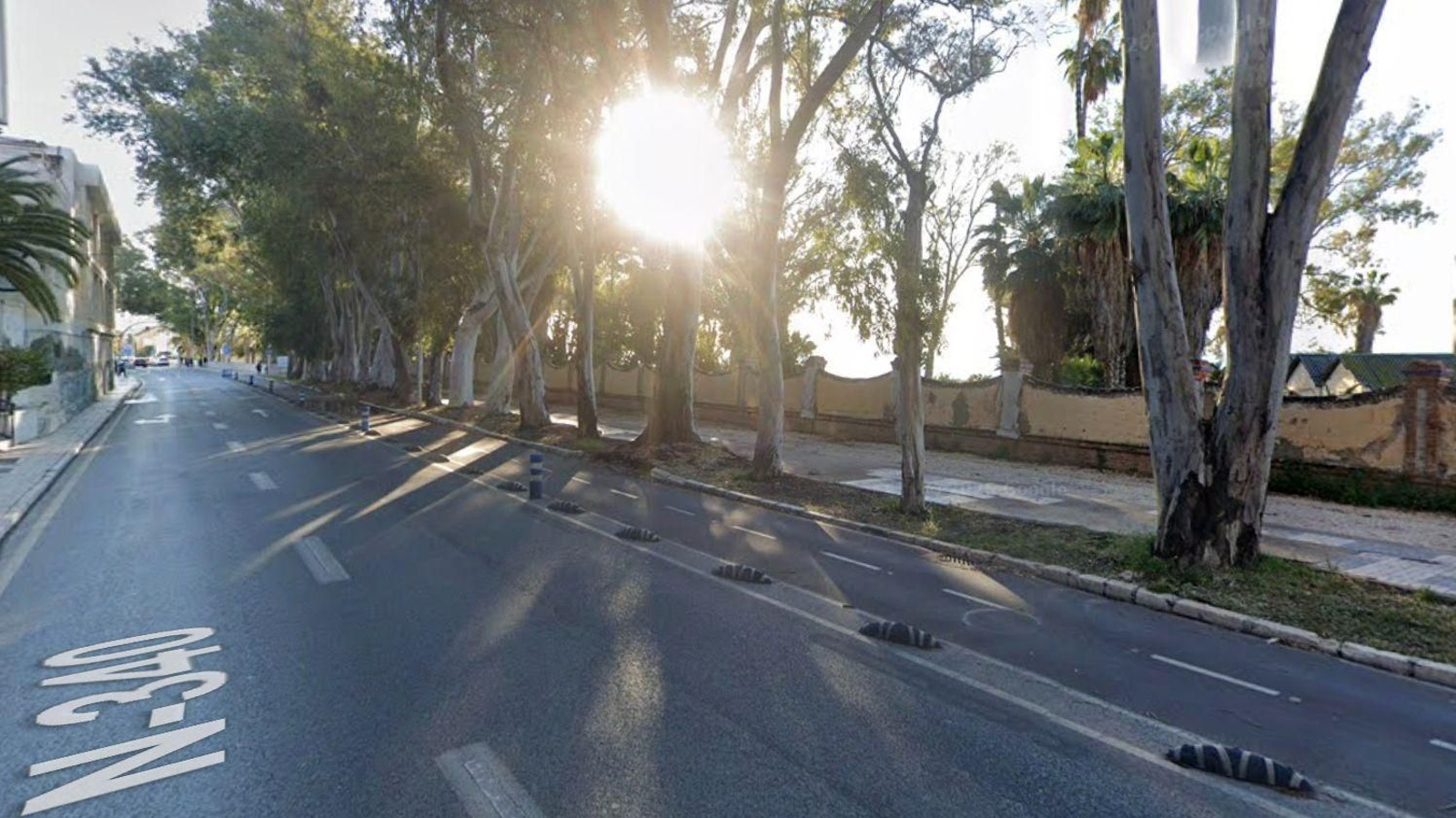 Avenida donde se produjo el atropello