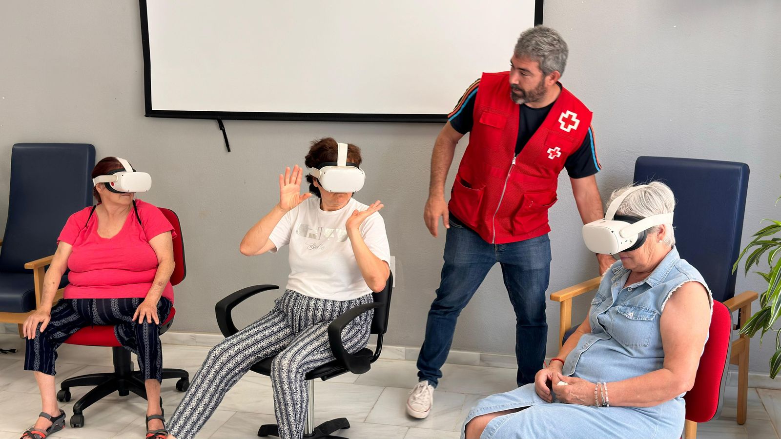 Físicamente estaban allí pero solo veían el fondo del mar.