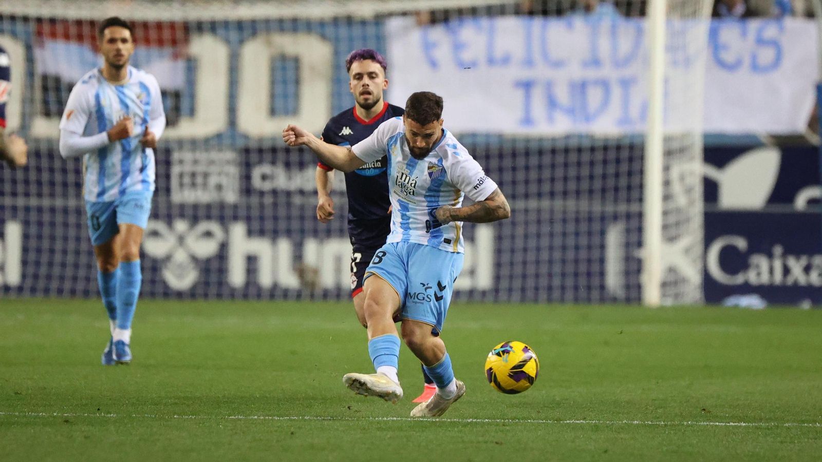 Las fotos del Málaga-Deportivo de La Coruña