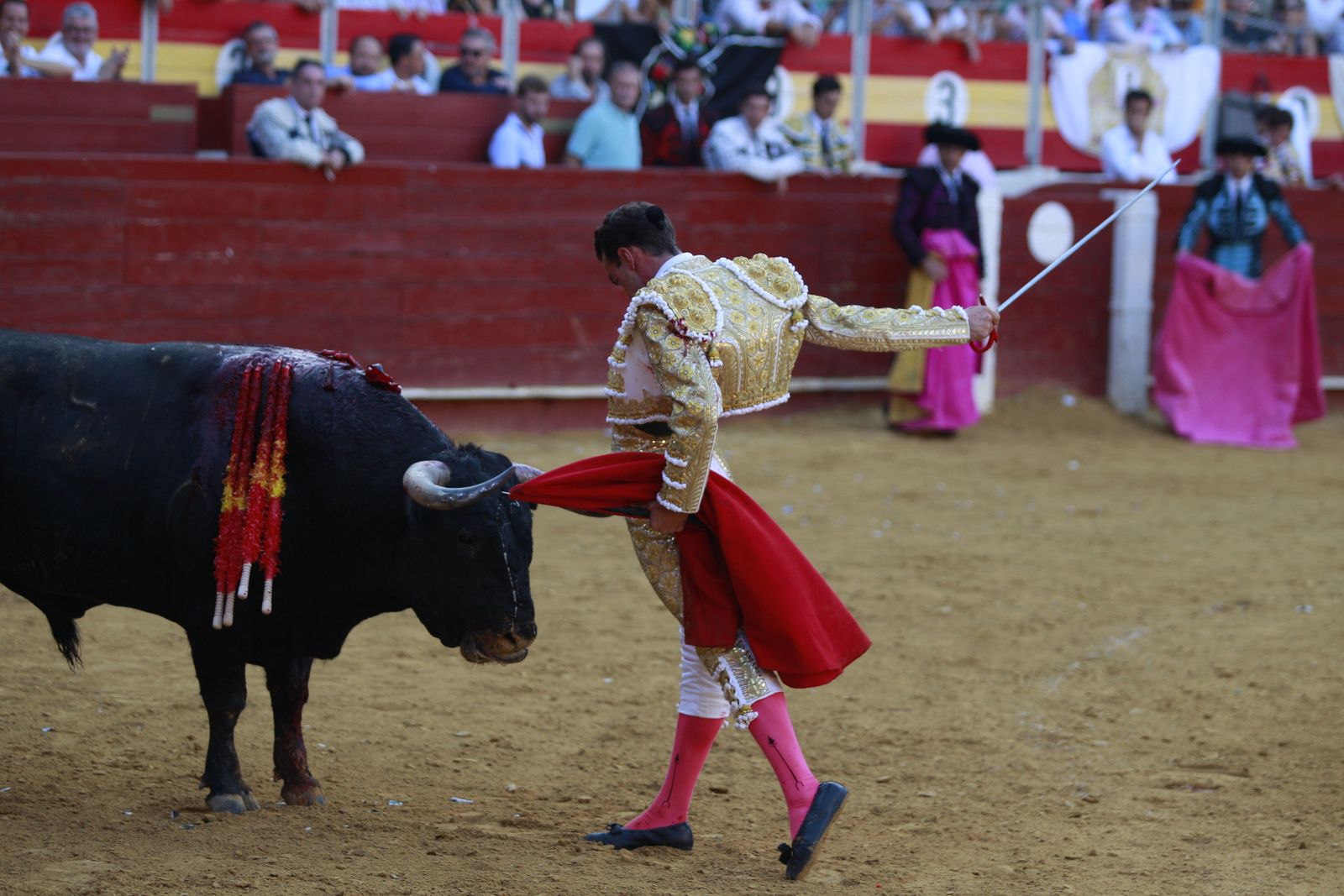 Imágenes de la corrida de toros del jueves en la Feria de Almería 2024