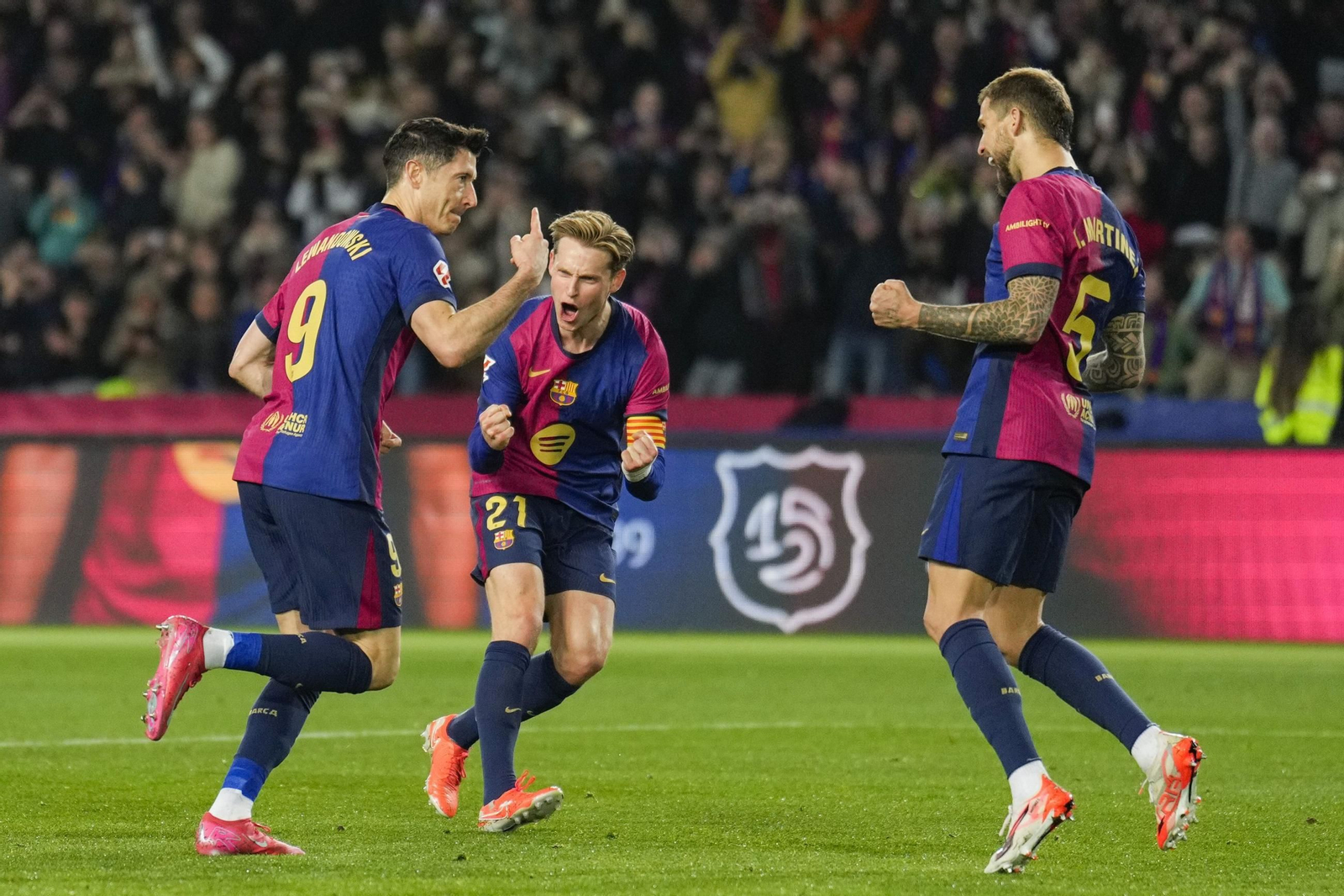Las fotos del polémico Barcelona - Rayo Vallecano