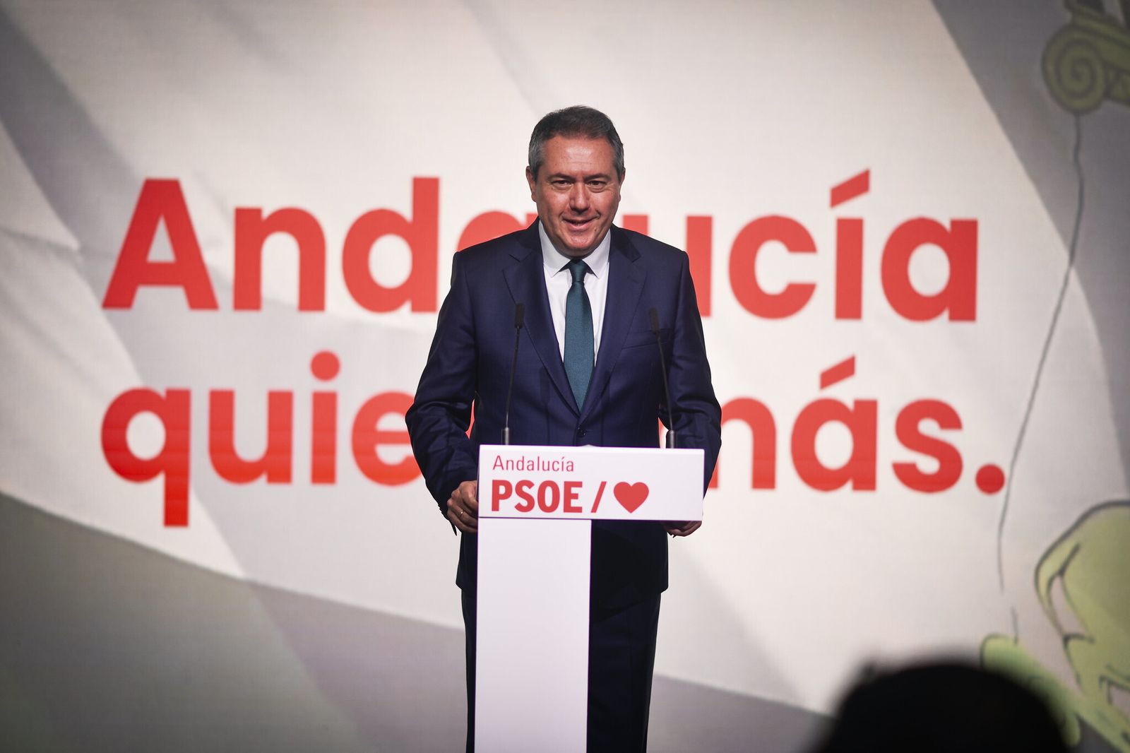 Juan Espadas, líder del PSOE andaluz
