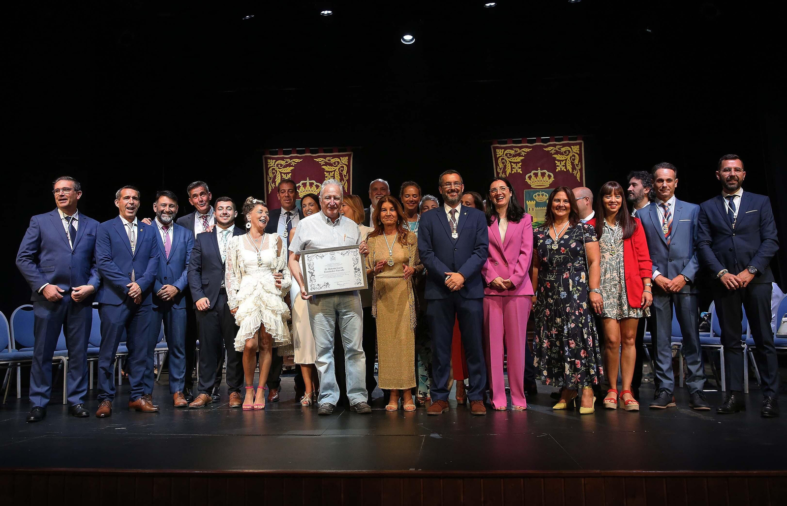 Fotos del pleno de investidura de Juan Franco en La Línea