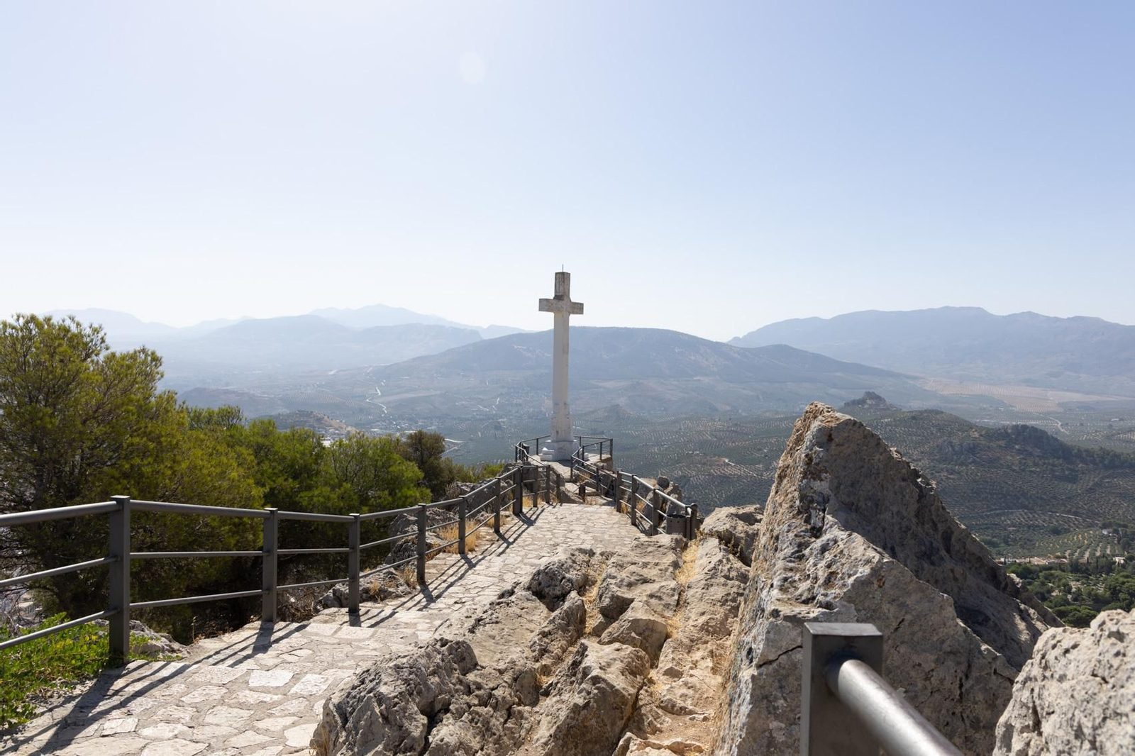 Mirador de la Cruz del Castillo de Santa Catalina.