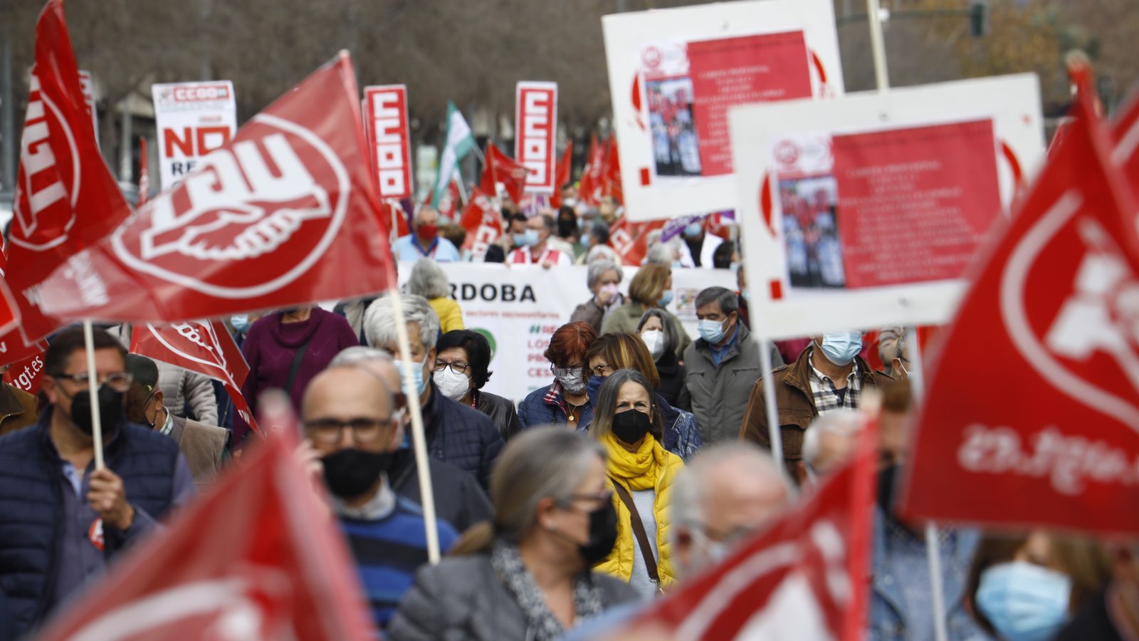 Manifestación en Córdoba.