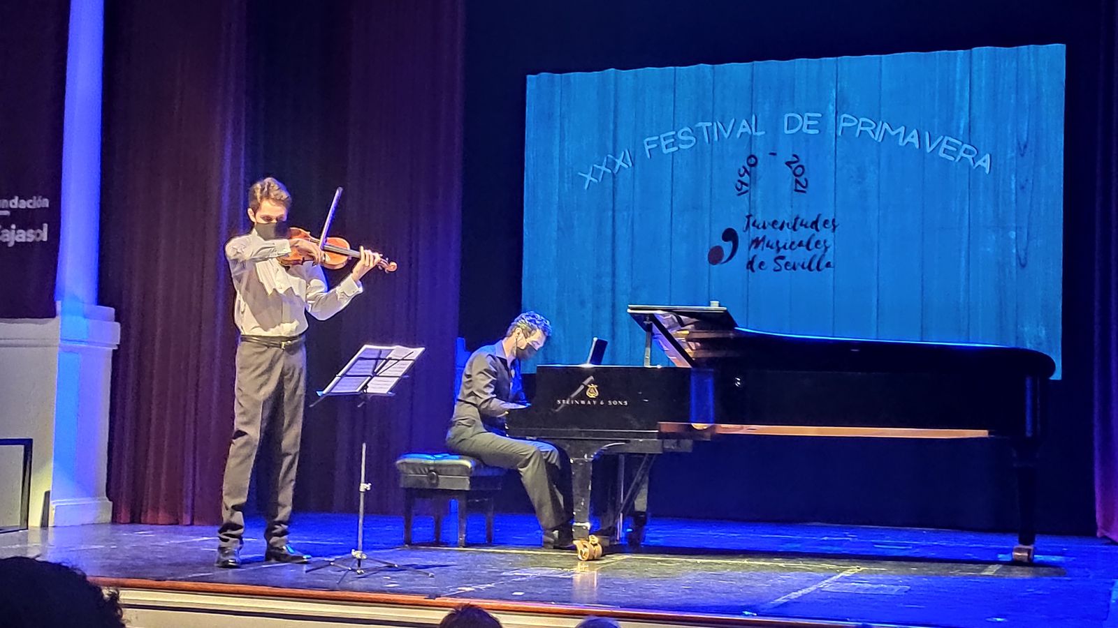 Javier Comesaña y Ricardo Alí en Chicarreros.