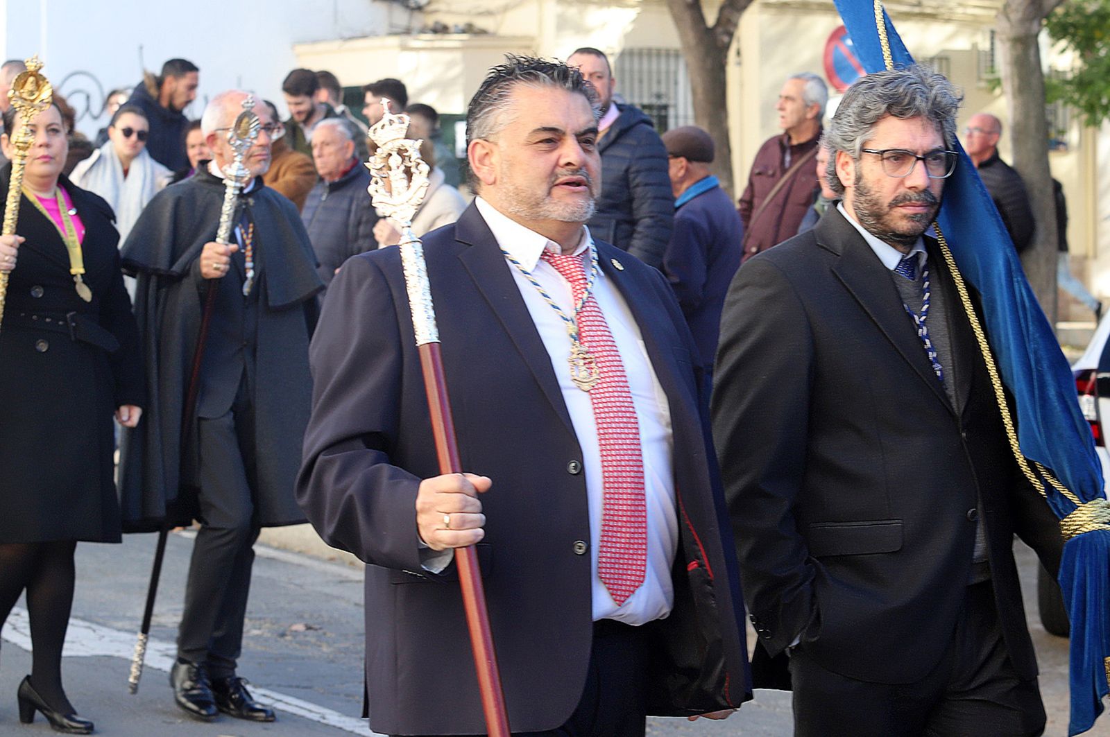 Imágenes de la procesión de San Sebastián en Huelva