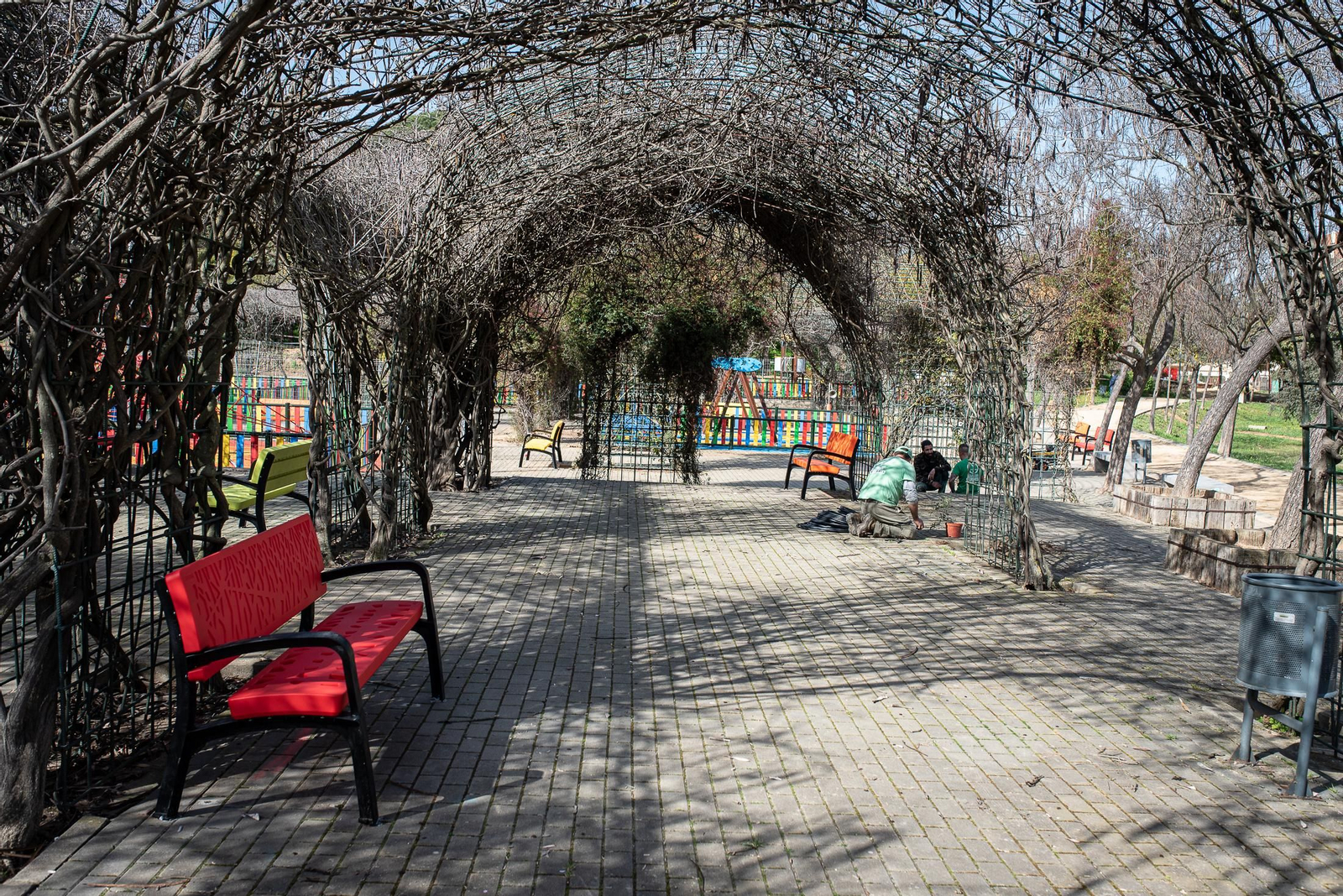 Actuaciones de mejora en el Parque Moret, en imágenes