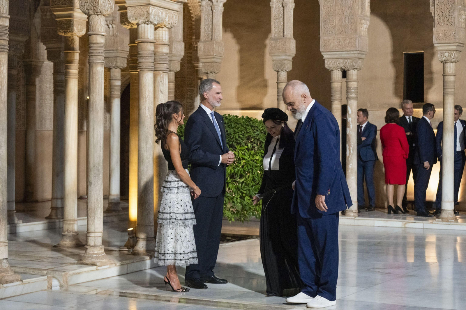 La Alhambra y las mejores imágenes del primer día de la Cumbre Europea en Granada