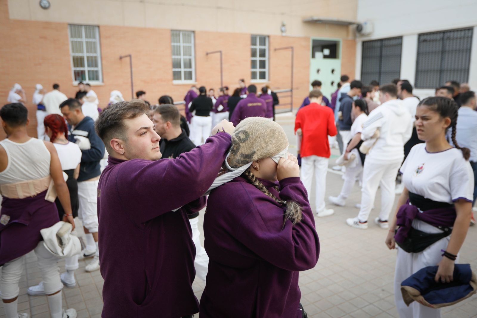 La procesión del Encuentro, en imágenes