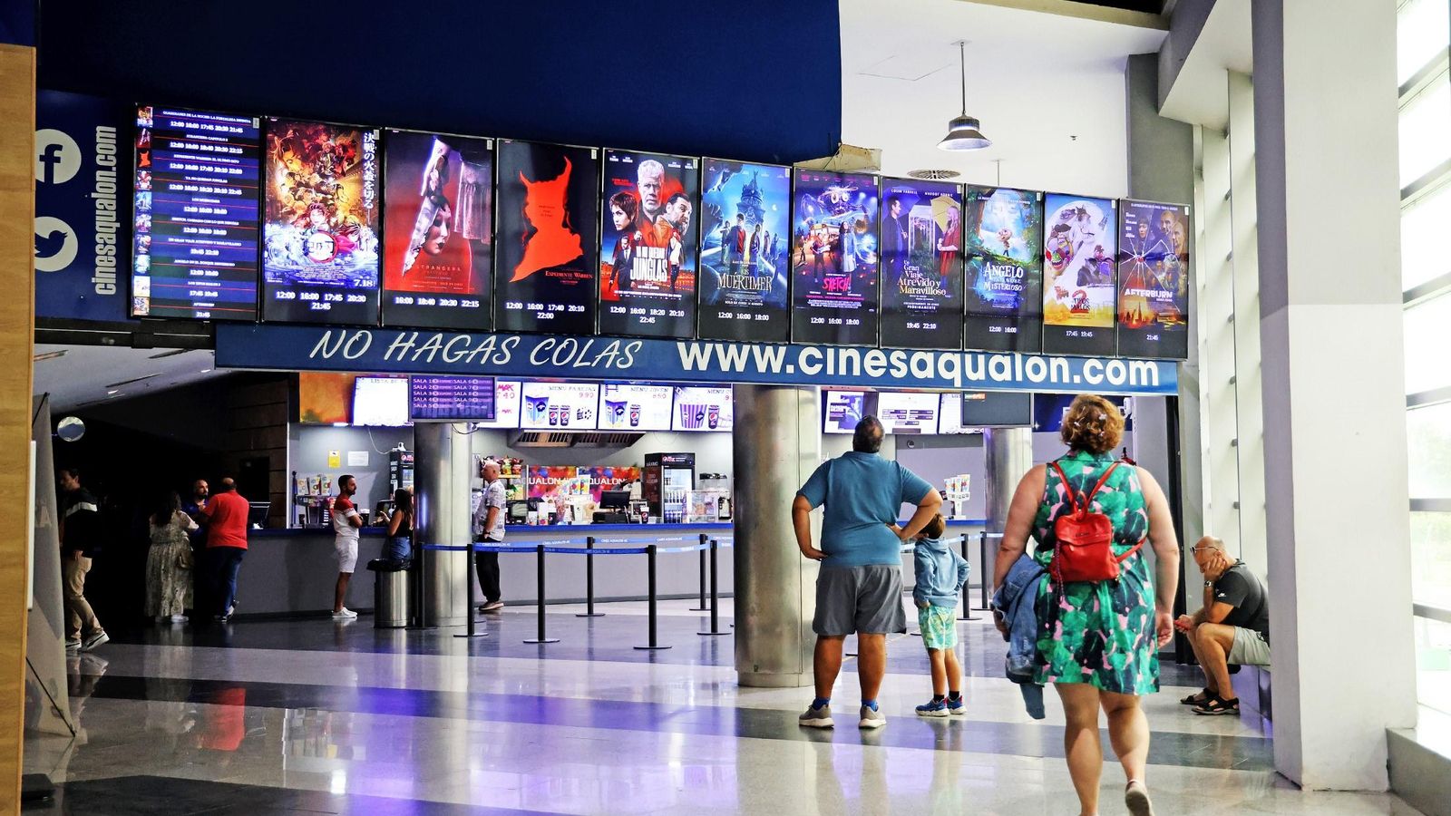 Último día en el que los cines Aqualon abrieron sus puertas.