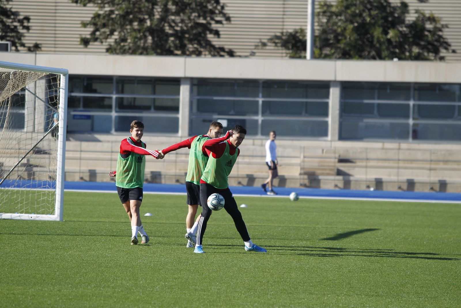 Fotogalería del entrenamiento del Almería previa al partido ante el Numancia