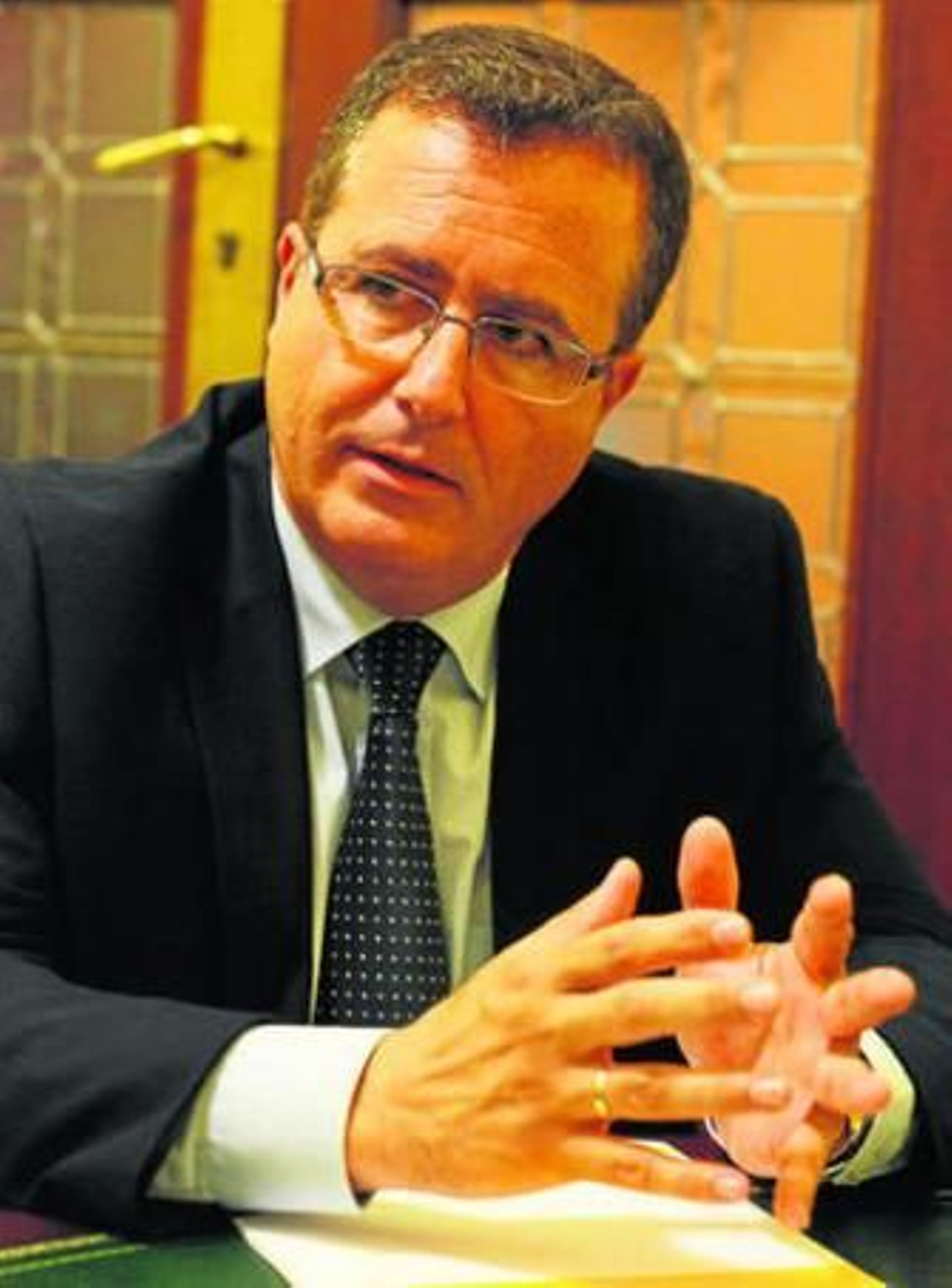 El delegado de Seguridad y Movilidad, Juan Carlos Cabrera.