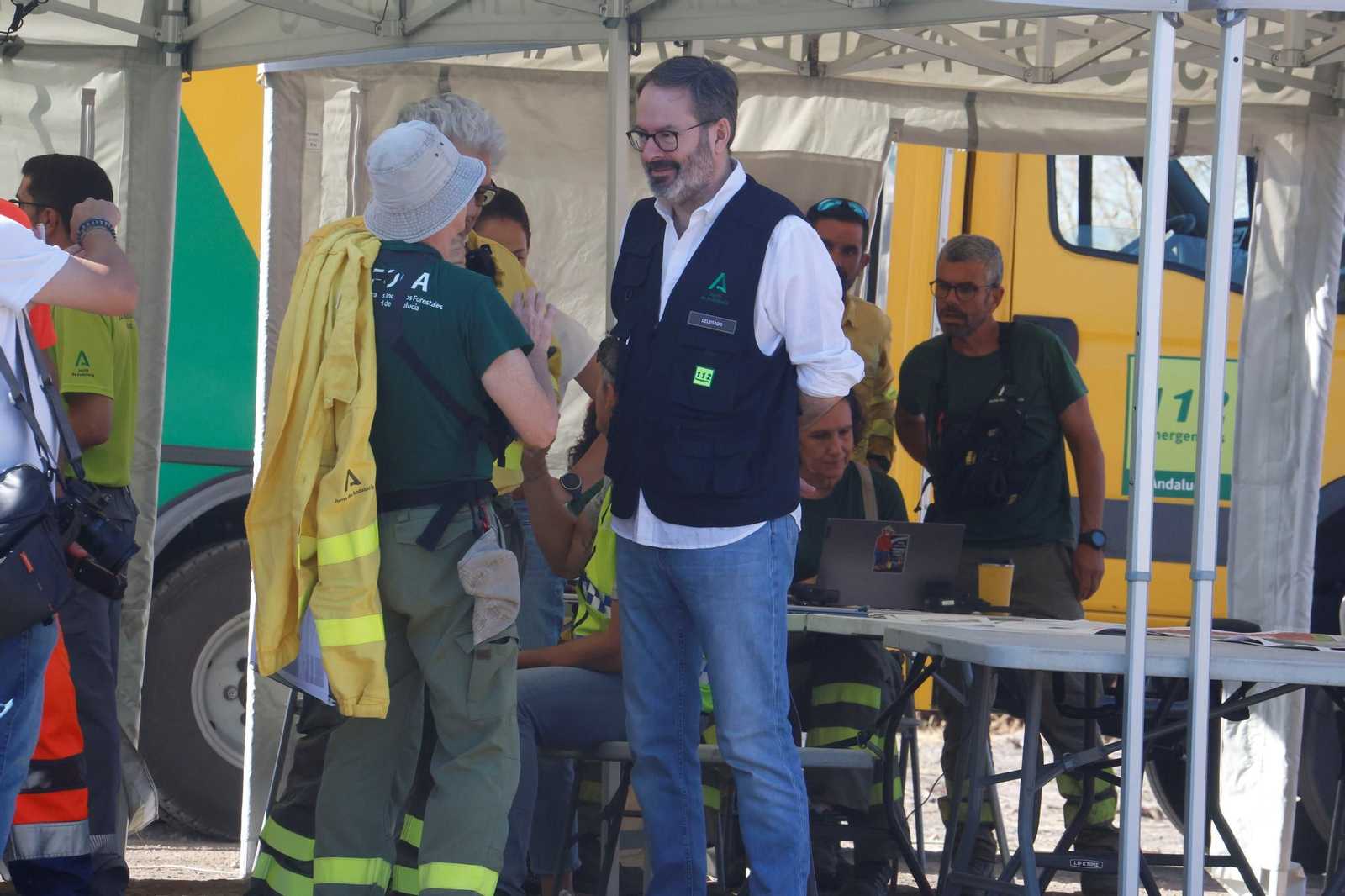 Las imágenes del incendio forestal de la Sierra de Córdoba