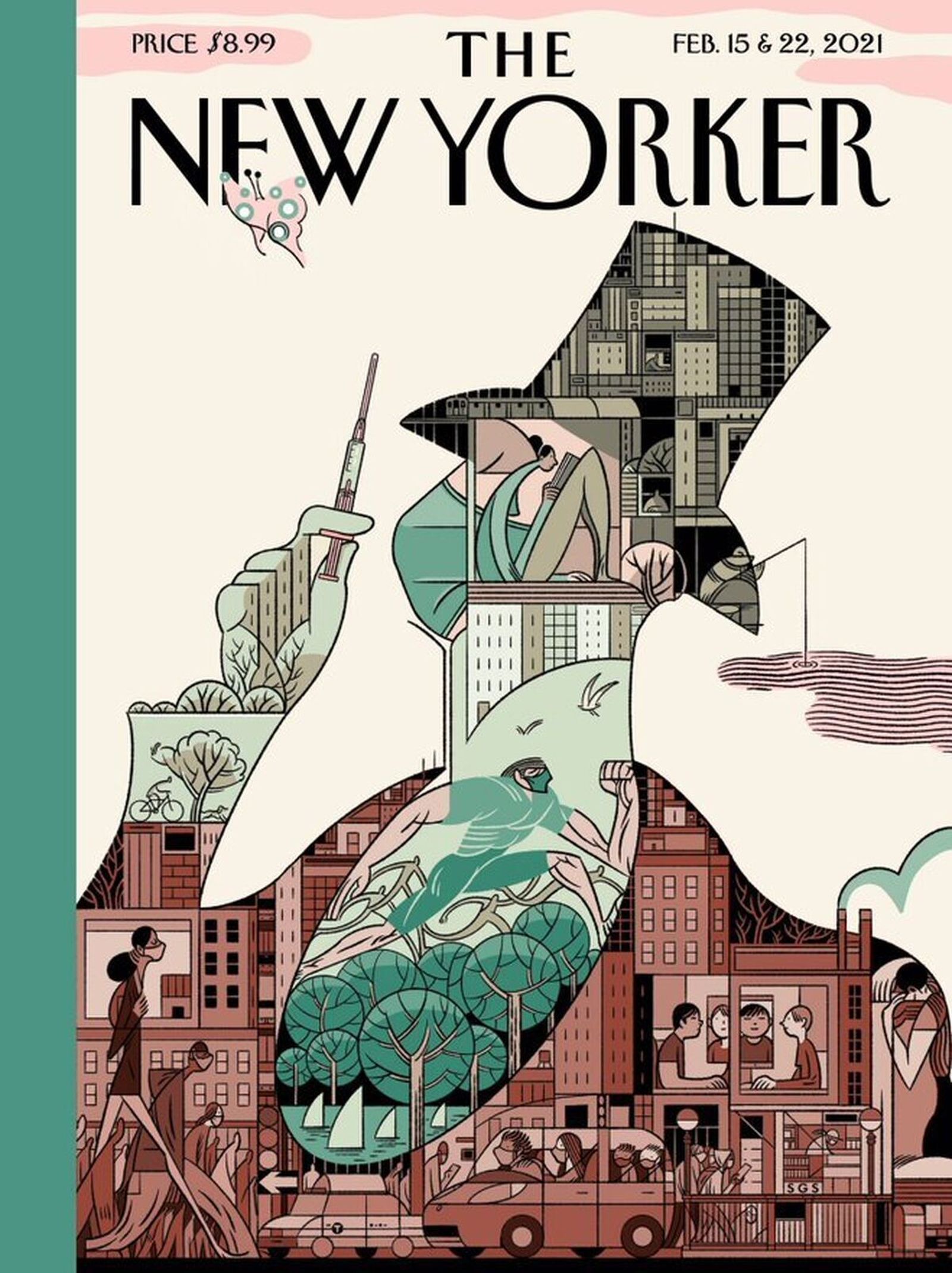 La portada del granadino para 'The New Yorker'